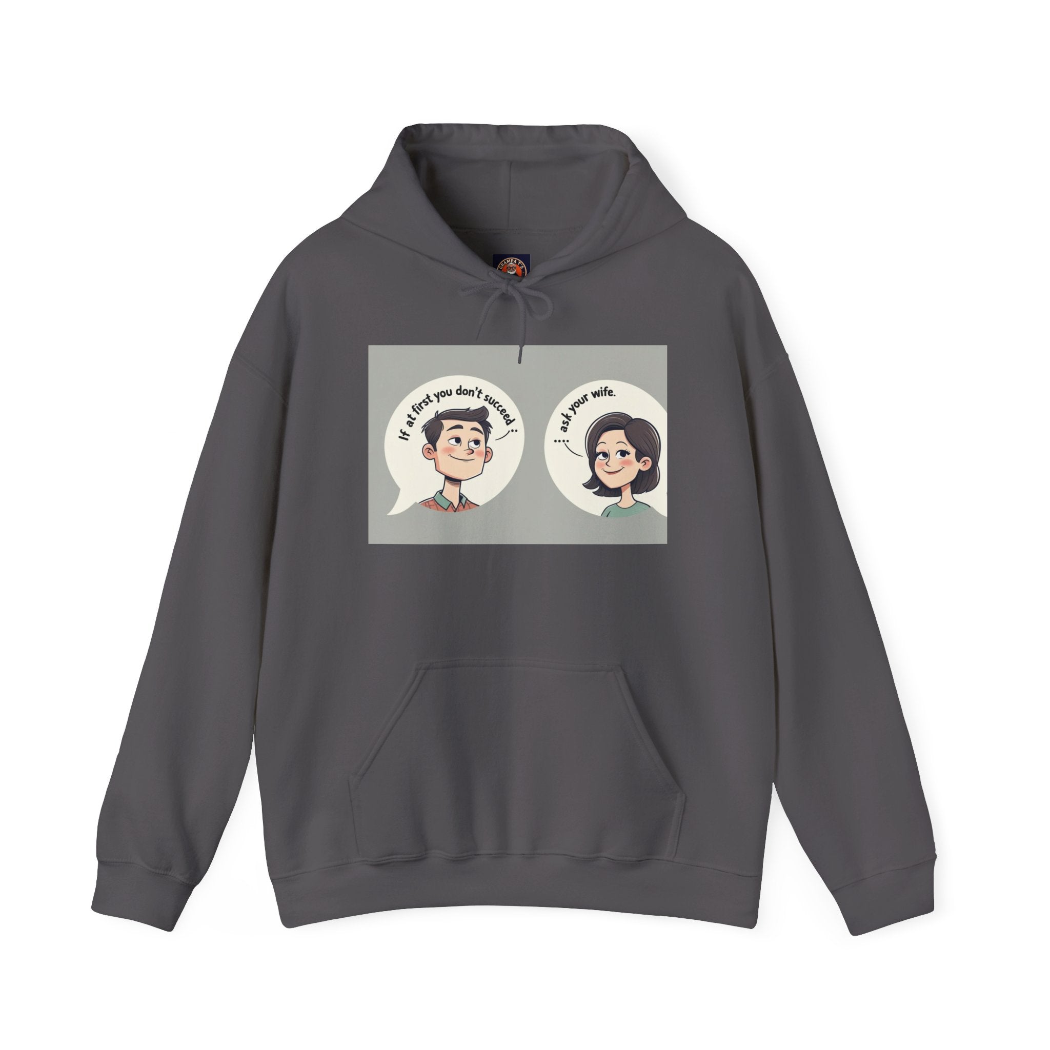 Whimsical Conversation Hoodie - Fun Sweatshirt for Friends, Cozy Gift, Casual Wear, Graphic Pullover, Unisex Apparel