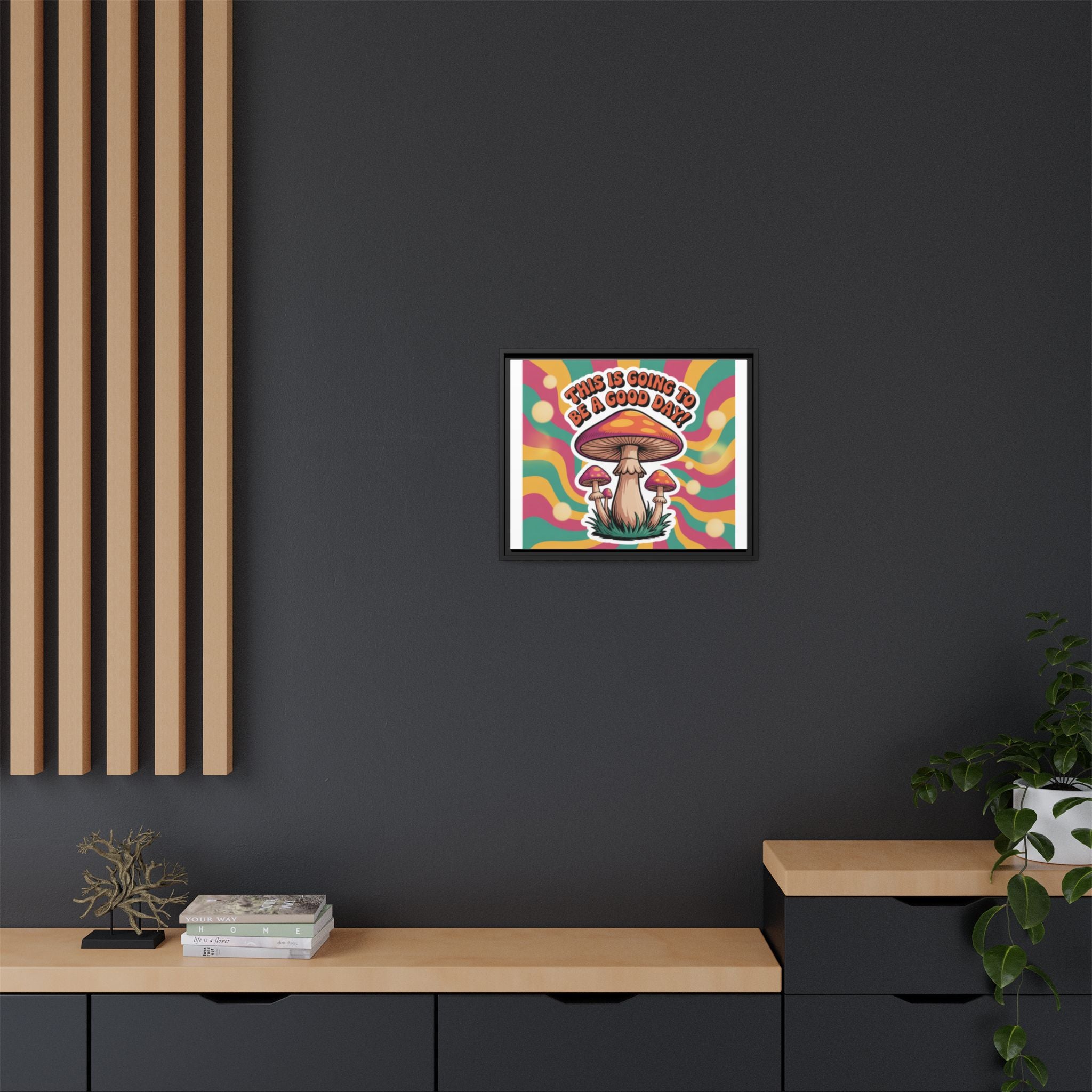 Colorful Framed Canvas Art - "This Is Going To Be A Good Day!" - Positive Vibe Decor, Wall Art for Home, Gift for Friends, Happy Day [...]