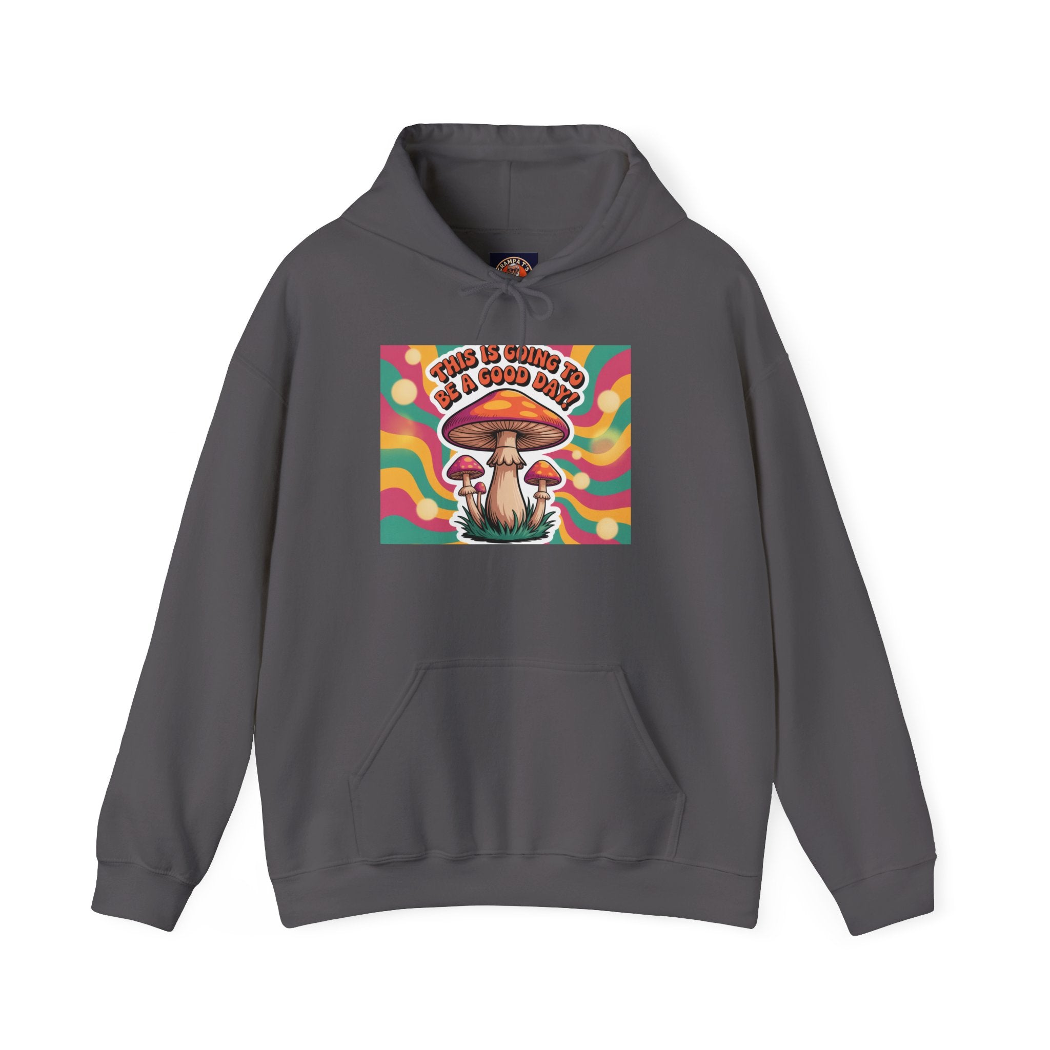 Groovy Mushroom Hoodie - Psychedelic Sweatshirt for Festivals, Cozy Gift for Nature Lovers, Unisex Pull-over for Good Vibes