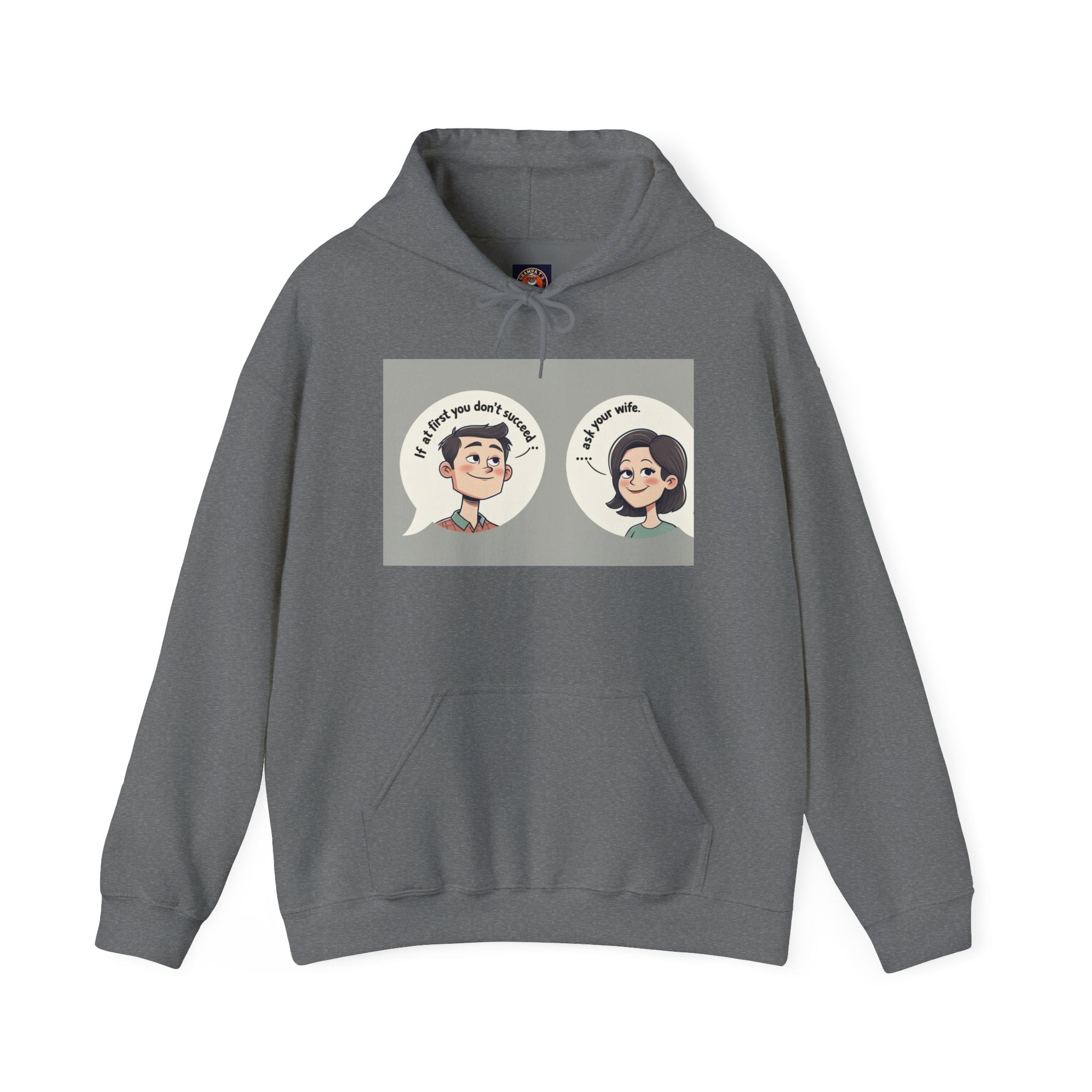 Whimsical Conversation Hoodie - Fun Sweatshirt for Friends, Cozy Gift, Casual Wear, Graphic Pullover, Unisex Apparel