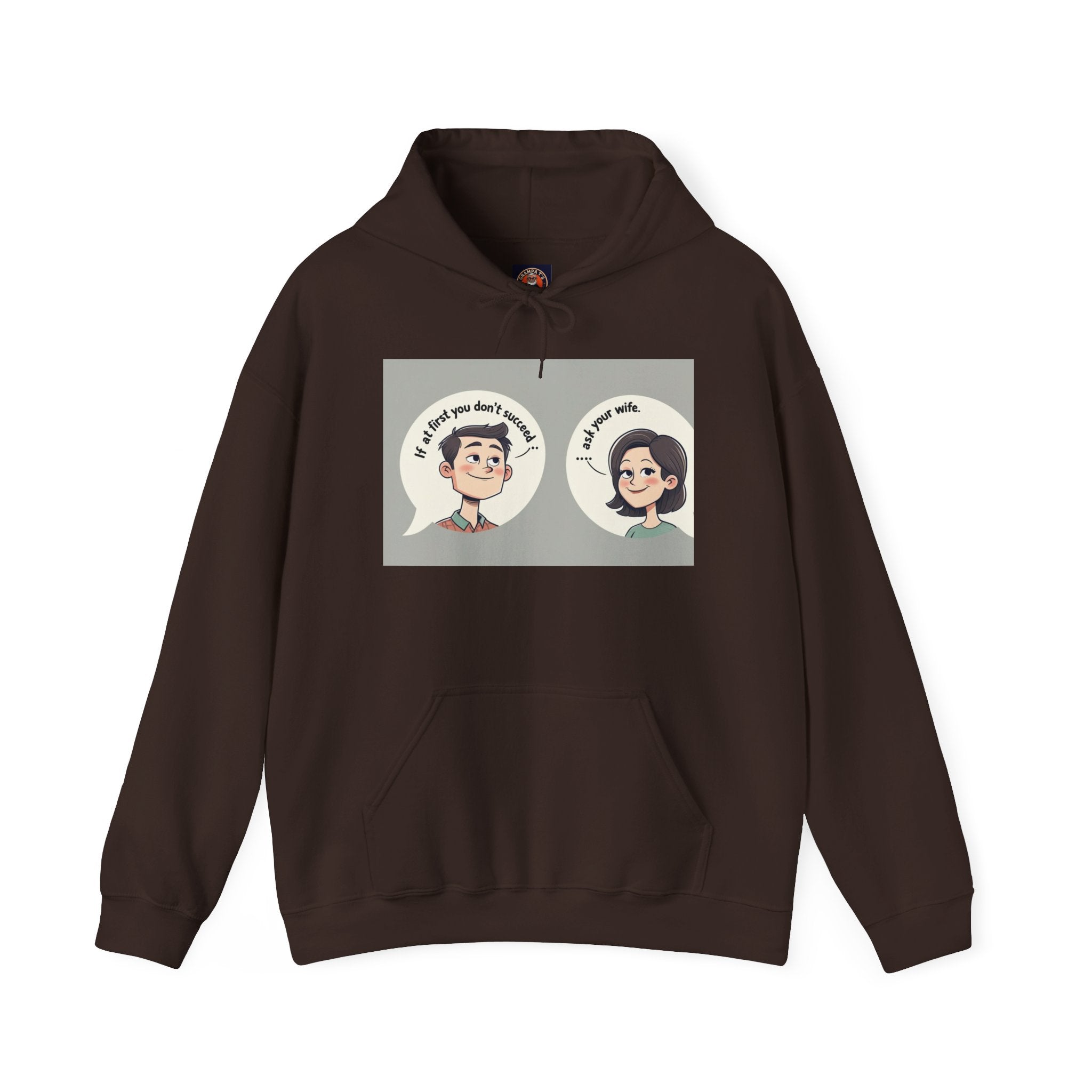 Whimsical Conversation Hoodie - Fun Sweatshirt for Friends, Cozy Gift, Casual Wear, Graphic Pullover, Unisex Apparel