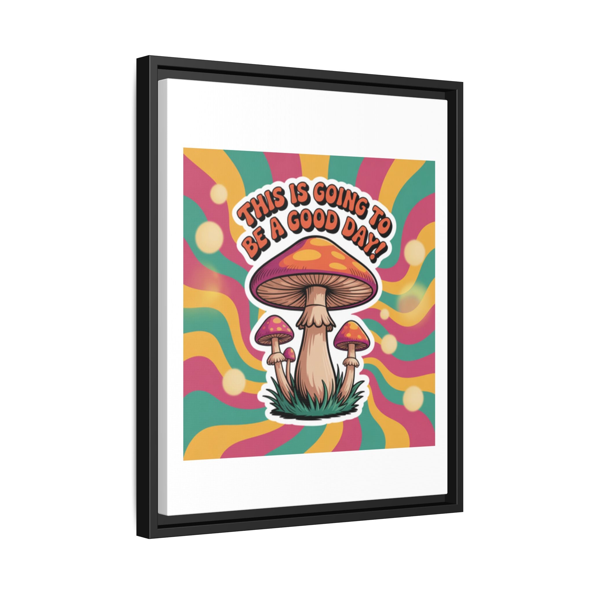 Colorful Framed Canvas Art - "This Is Going To Be A Good Day!" - Positive Vibe Decor, Wall Art for Home, Gift for Friends, Happy Day [...]