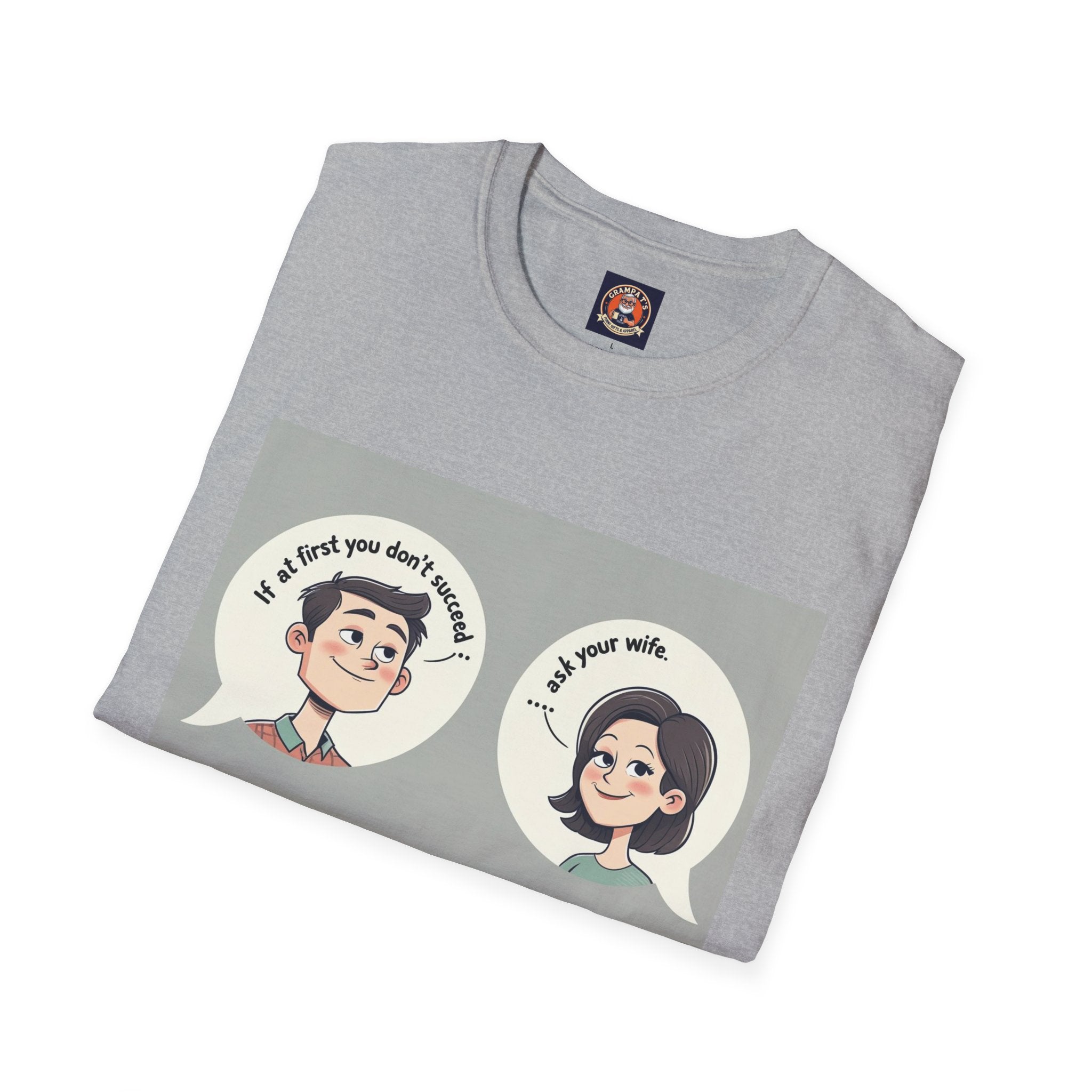 Playful Conversation T-Shirt, Funny Graphic Tee, Unisex Humor Shirt, Casual Wear, Gift for Friends, Quirky Outfit