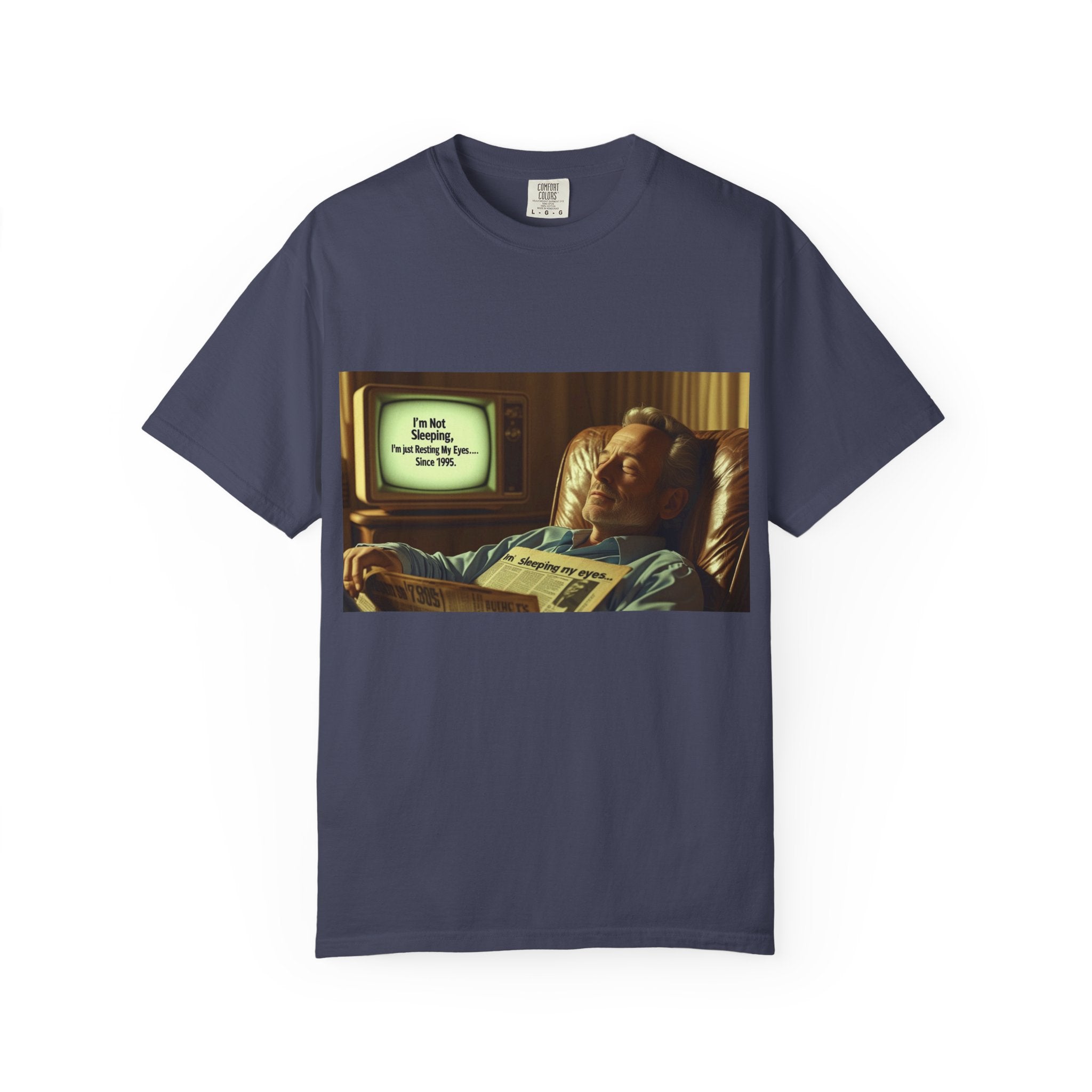 Vintage Humor Graphic Tee, Perfect for Relaxing, Gift for Couch Potatoes, Fun Statement T-Shirt, Father's Day, Casual Wear