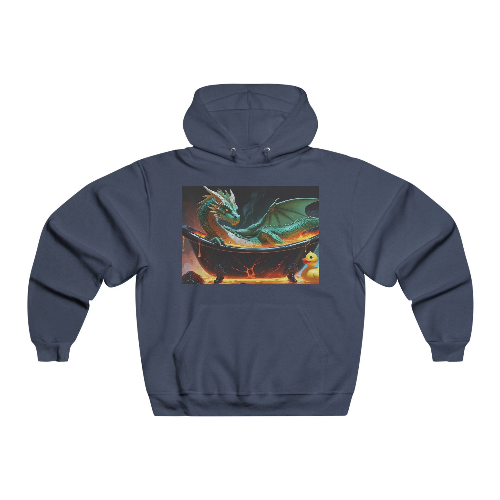 Men's Fun Dragon Graphic Hoodie, Fantasy Sweatshirt for Gamers, Cozy Gift for Birthdays, Casual Style, Comfortable Layering