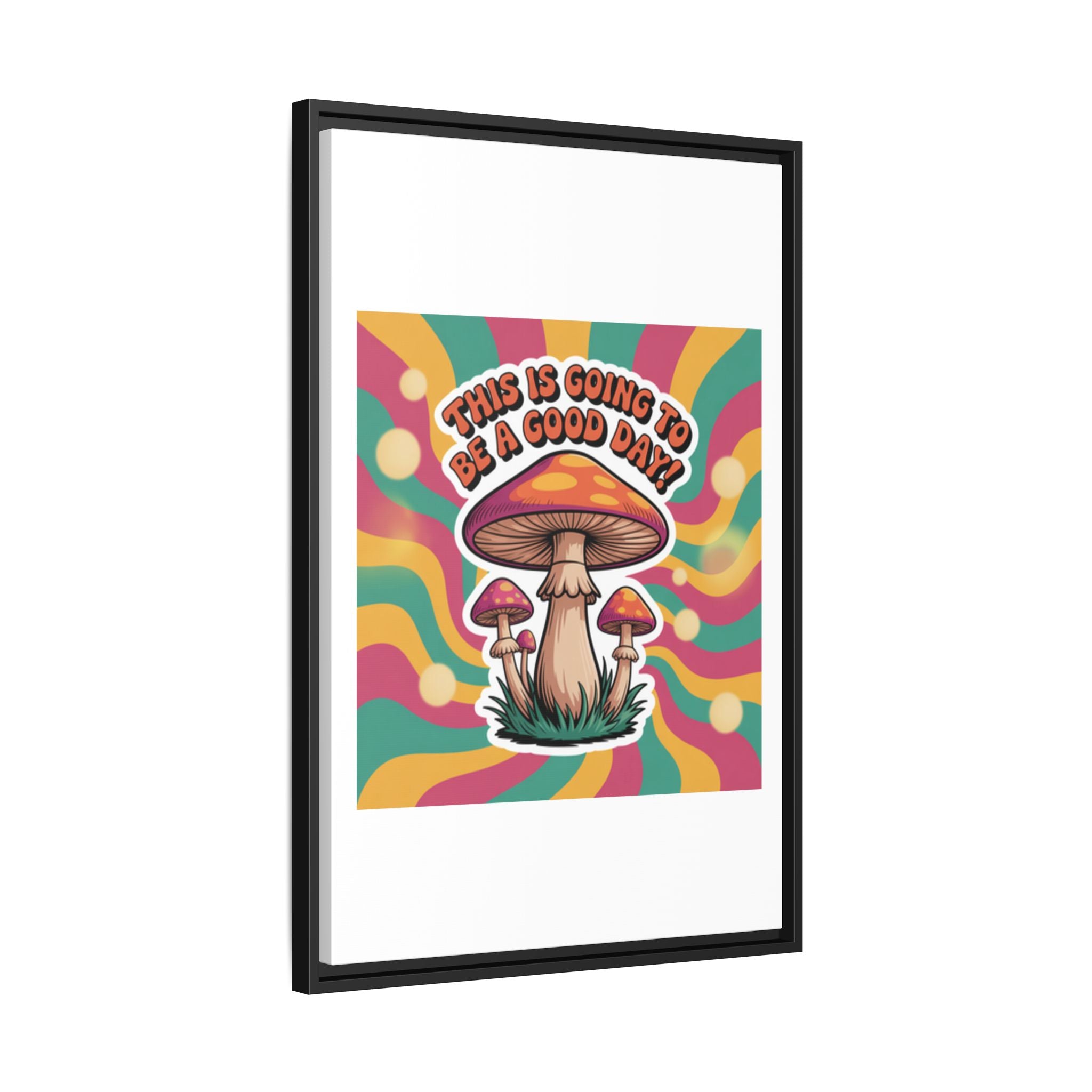 Colorful Framed Canvas Art - "This Is Going To Be A Good Day!" - Positive Vibe Decor, Wall Art for Home, Gift for Friends, Happy Day [...]