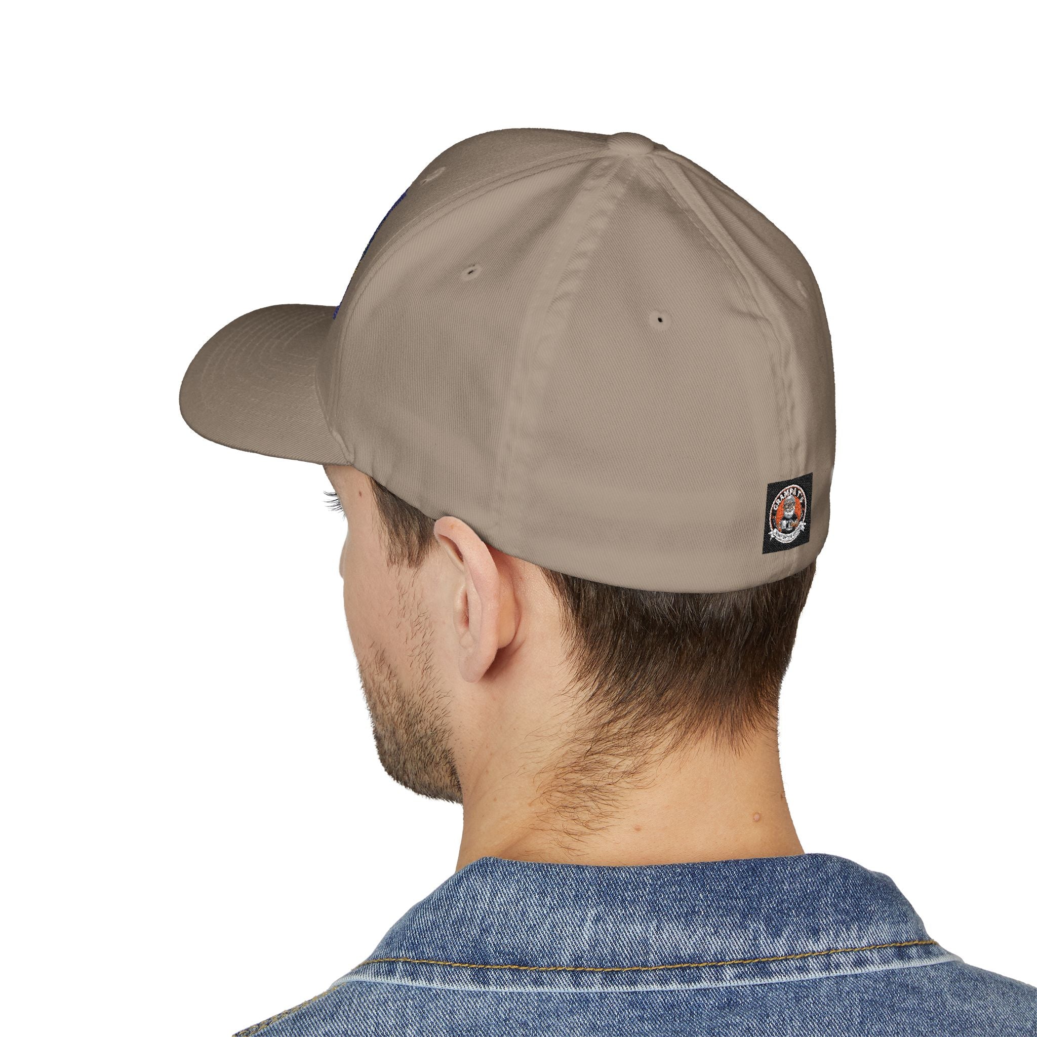 Embroidered Closed-Back Structured Cap - Trendy Apparel for Everyday Wear, Gifts for Him, Casual Style, Summer Accessory, Unique Design