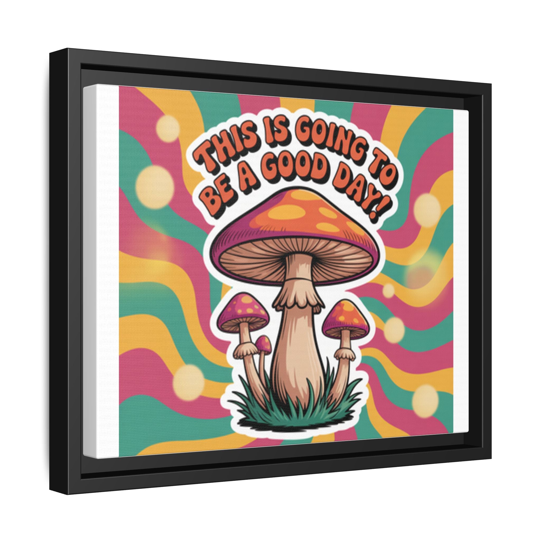 Colorful Framed Canvas Art - "This Is Going To Be A Good Day!" - Positive Vibe Decor, Wall Art for Home, Gift for Friends, Happy Day [...]