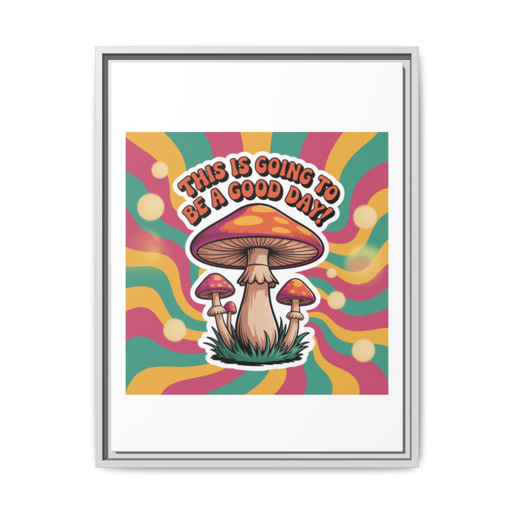 Colorful Framed Canvas Art - "This Is Going To Be A Good Day!" - Positive Vibe Decor, Wall Art for Home, Gift for Friends, Happy Day [...]