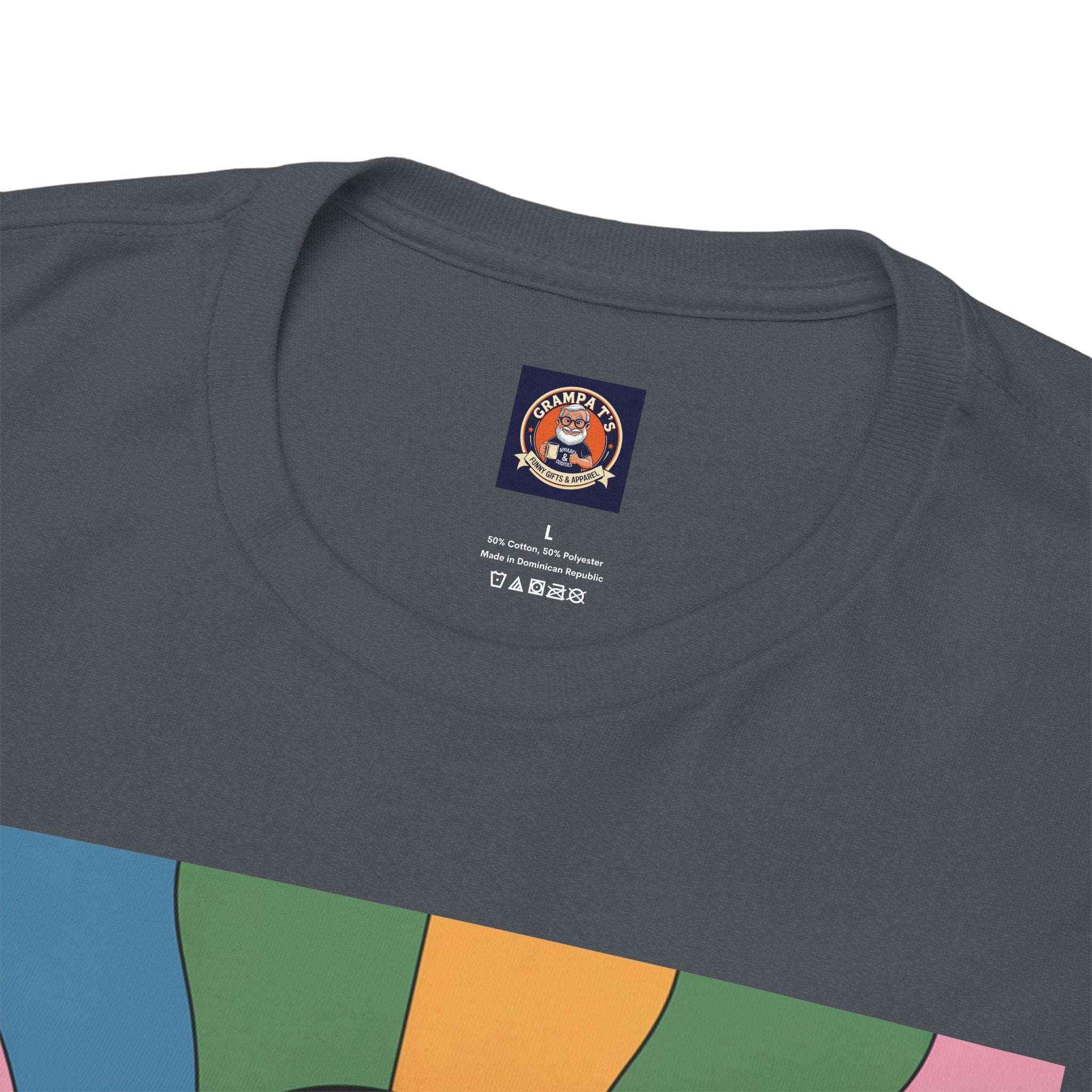 Fun Hippy Mushroom Cheerful Graphic Tee, Positive Vibes T-Shirt for Everyday Wear, Gift for Nature Lovers, Trendy Casual Wear, Eco-Friendly Fashion