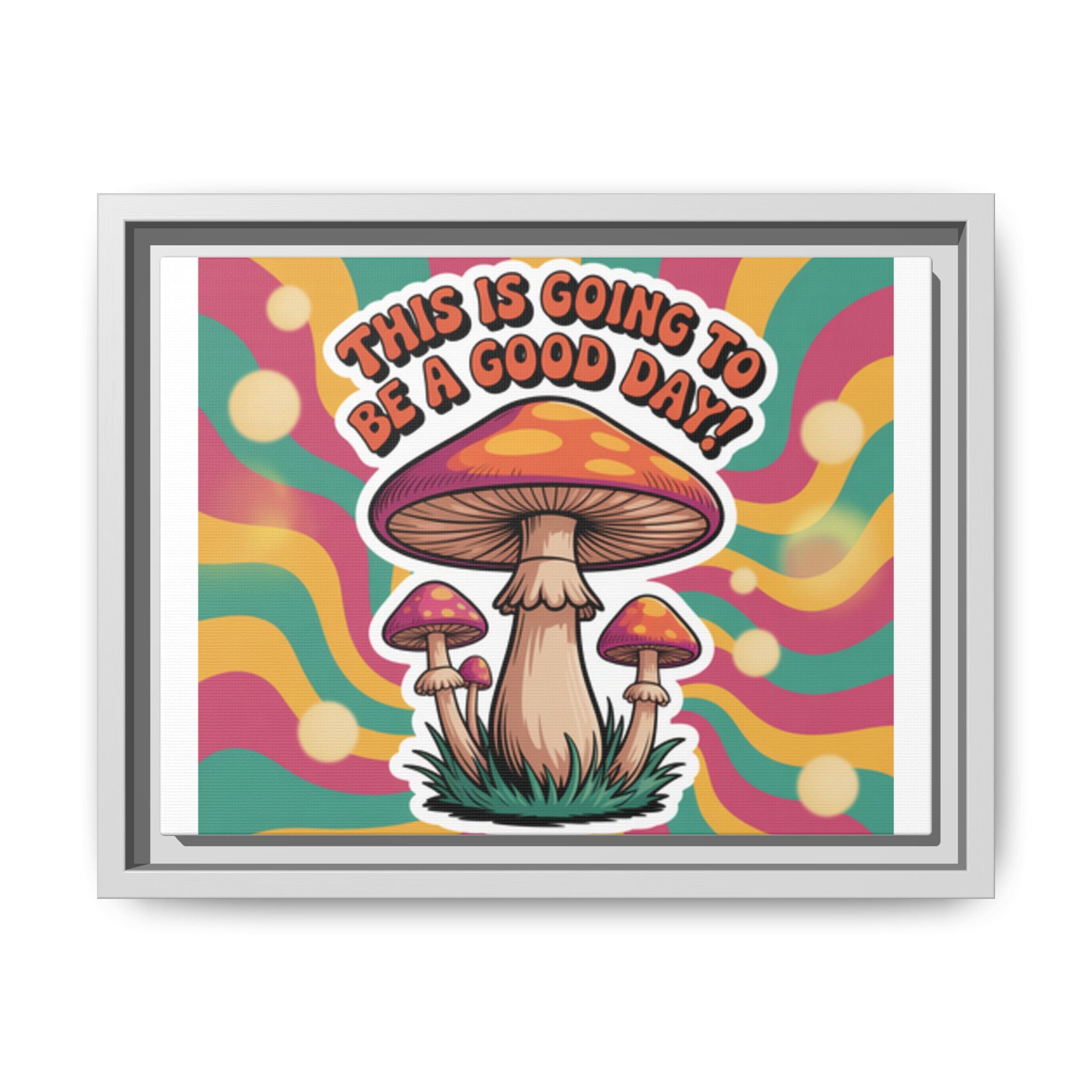 Colorful Framed Canvas Art - "This Is Going To Be A Good Day!" - Positive Vibe Decor, Wall Art for Home, Gift for Friends, Happy Day [...]