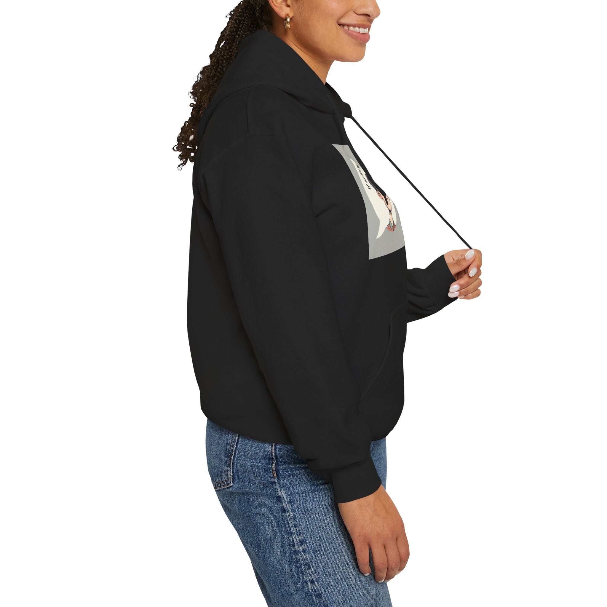 Whimsical Conversation Hoodie - Fun Sweatshirt for Friends, Cozy Gift, Casual Wear, Graphic Pullover, Unisex Apparel