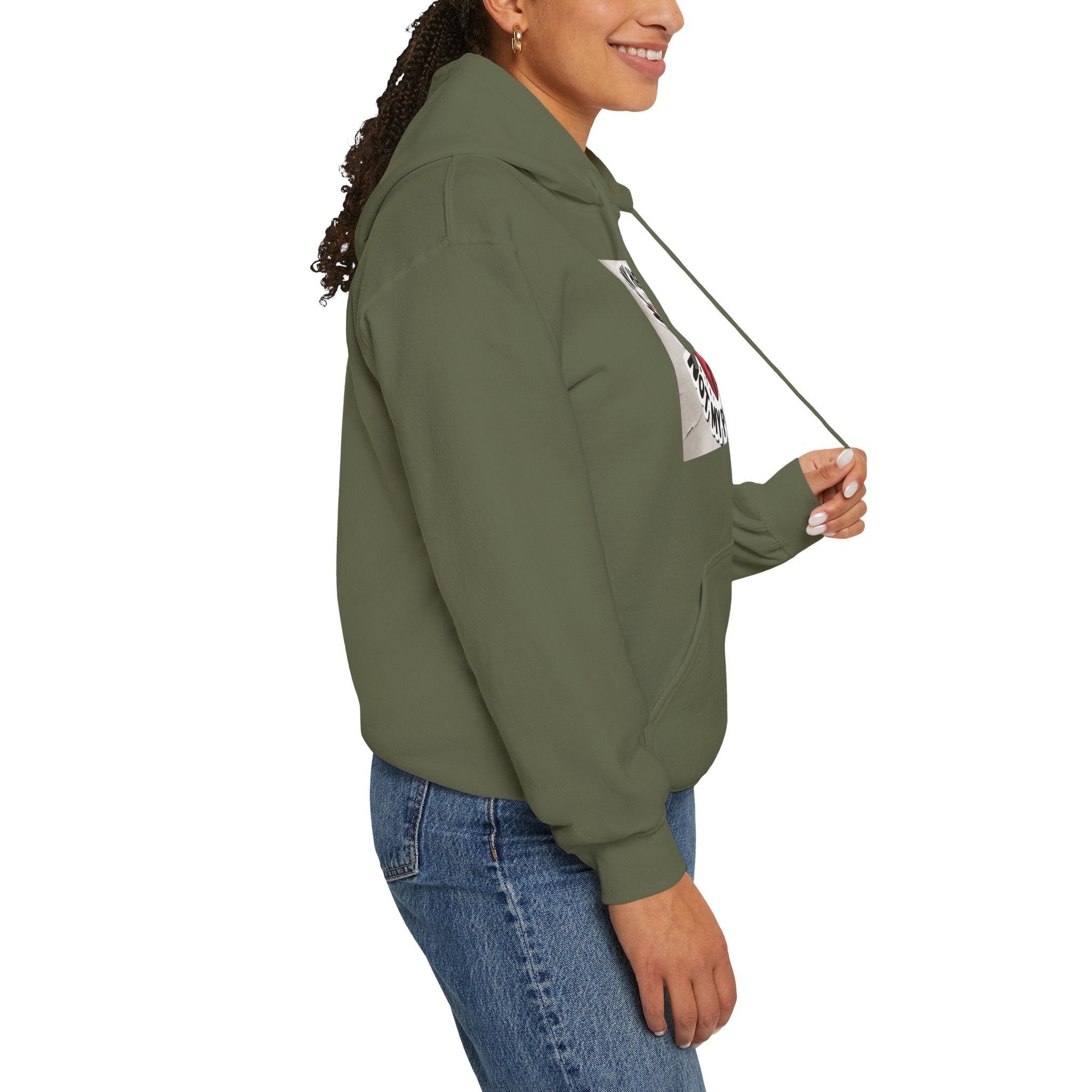 Heartbreak Humor Hoodie, Unisex Hooded Sweatshirt, Funny Gift, Self-Care Apparel, Valentine's Day, Casual Wear, Trendy Fashion