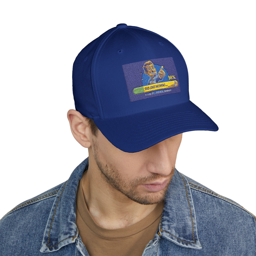 Embroidered Closed-Back Structured Cap - Trendy Apparel for Everyday Wear, Gifts for Him, Casual Style, Summer Accessory, Unique Design