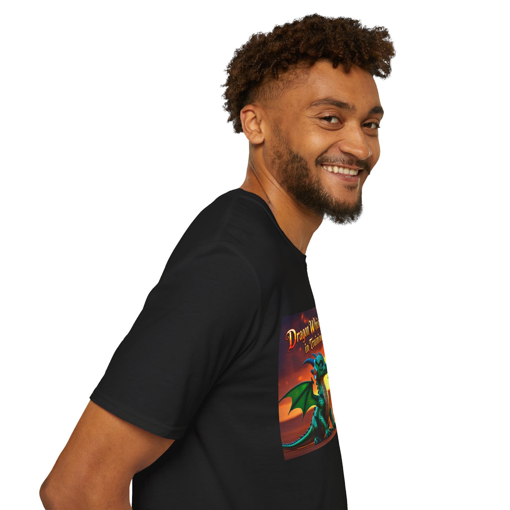 Funny Dragon Whisperer Unisex Softstyle T-Shirt | Fantasy Apparel, Gift for Dragon Lovers, Kids & Adults, Birthday Present, Magical Vibe
