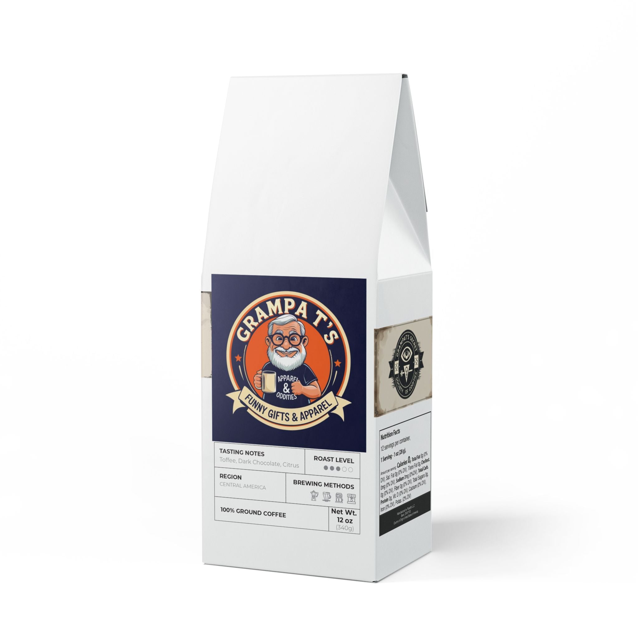 ☕ Grampa T’s “Don’t Talk to Me 'Til Thursday” Rock Creek Blend – Medium Roast for Morning Haters ☕