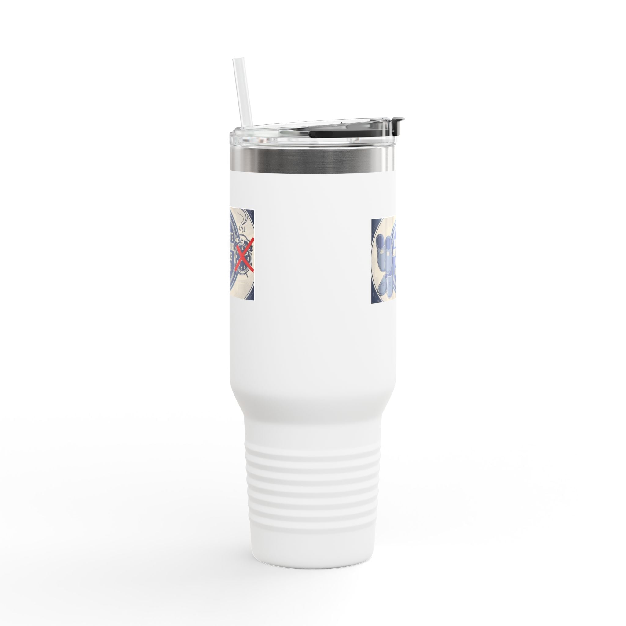 Grampa T's Anti-Morning Funny Custom Insulated Travel Mug, 40oz – Perfect for Coffee Lovers, On-the-Go Drinkware, Gifts for Him/Her, Unique Travel Accessories, [...]