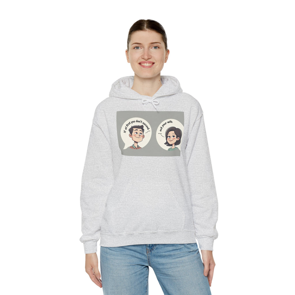 Whimsical Conversation Hoodie - Fun Sweatshirt for Friends, Cozy Gift, Casual Wear, Graphic Pullover, Unisex Apparel