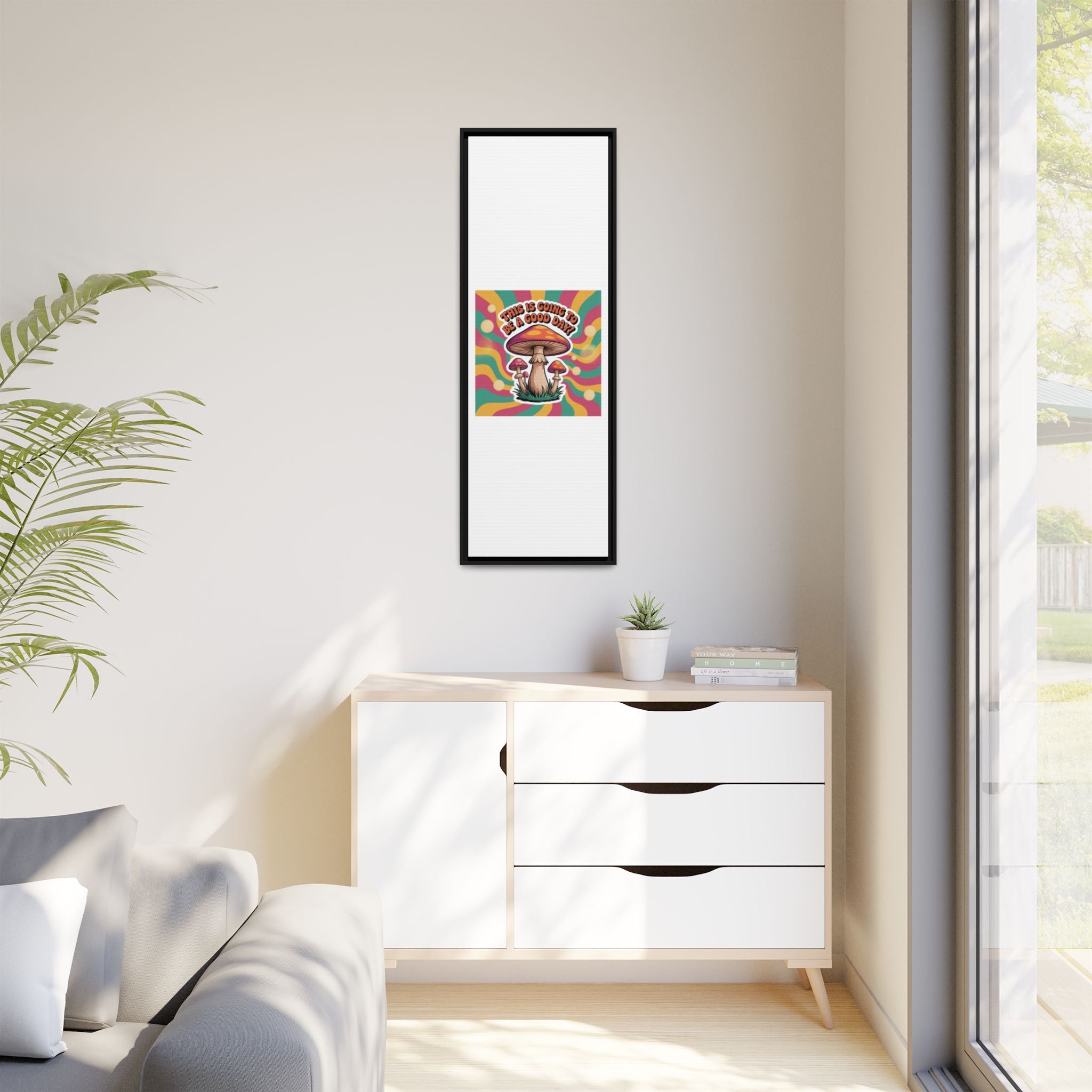 Colorful Framed Canvas Art - "This Is Going To Be A Good Day!" - Positive Vibe Decor, Wall Art for Home, Gift for Friends, Happy Day [...]