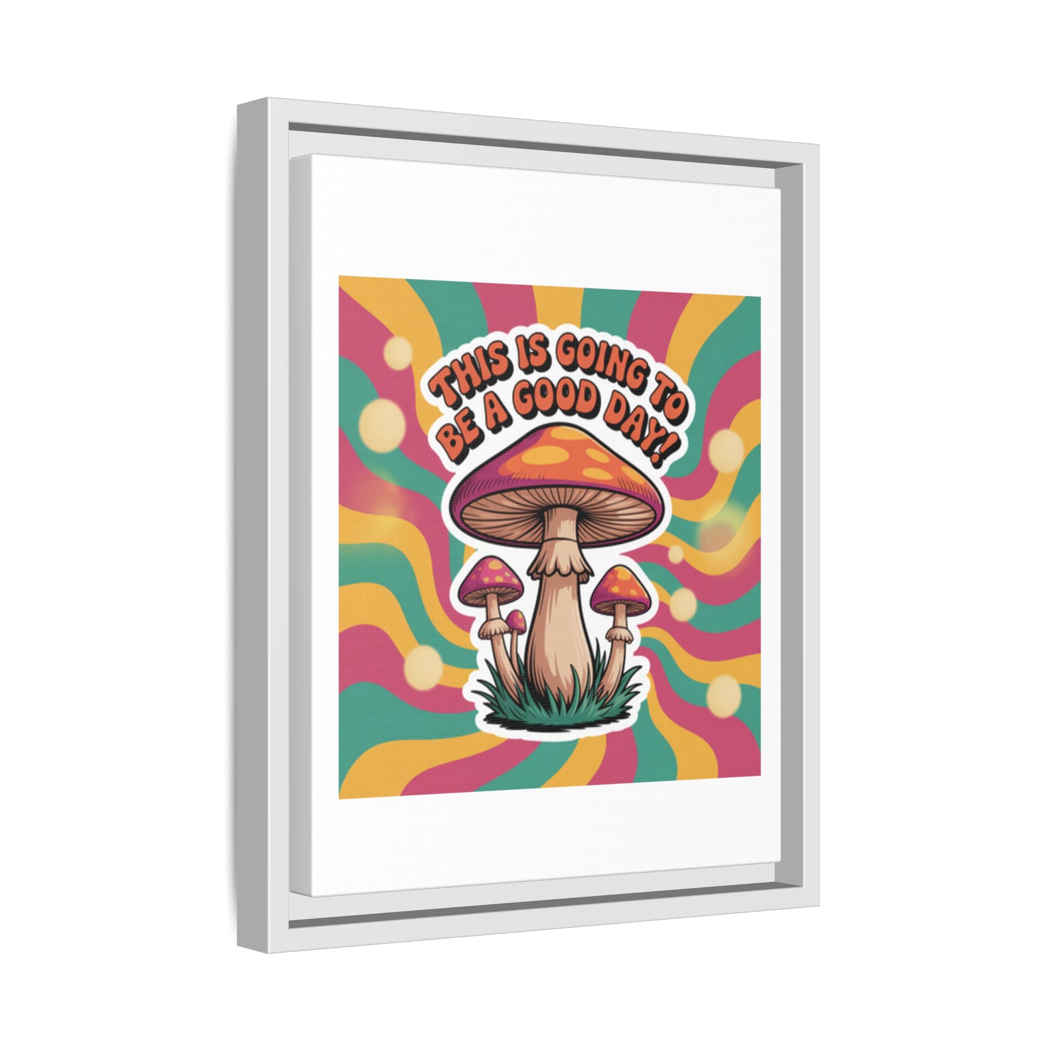Colorful Framed Canvas Art - "This Is Going To Be A Good Day!" - Positive Vibe Decor, Wall Art for Home, Gift for Friends, Happy Day [...]
