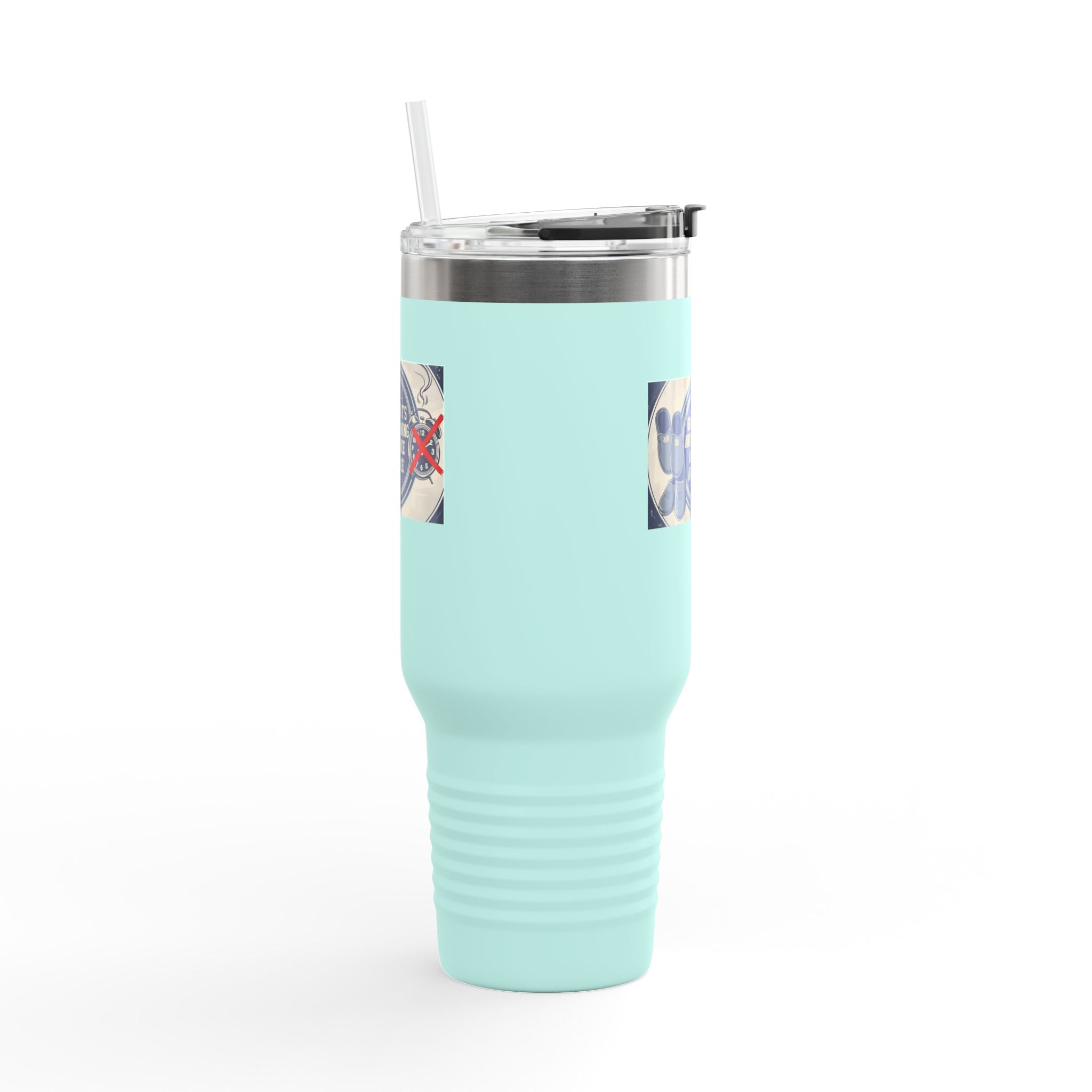 Grampa T's Anti-Morning Funny Custom Insulated Travel Mug, 40oz – Perfect for Coffee Lovers, On-the-Go Drinkware, Gifts for Him/Her, Unique Travel Accessories, [...]