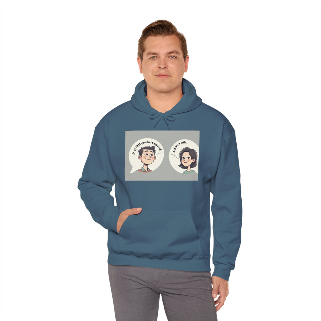 Whimsical Conversation Hoodie - Fun Sweatshirt for Friends, Cozy Gift, Casual Wear, Graphic Pullover, Unisex Apparel