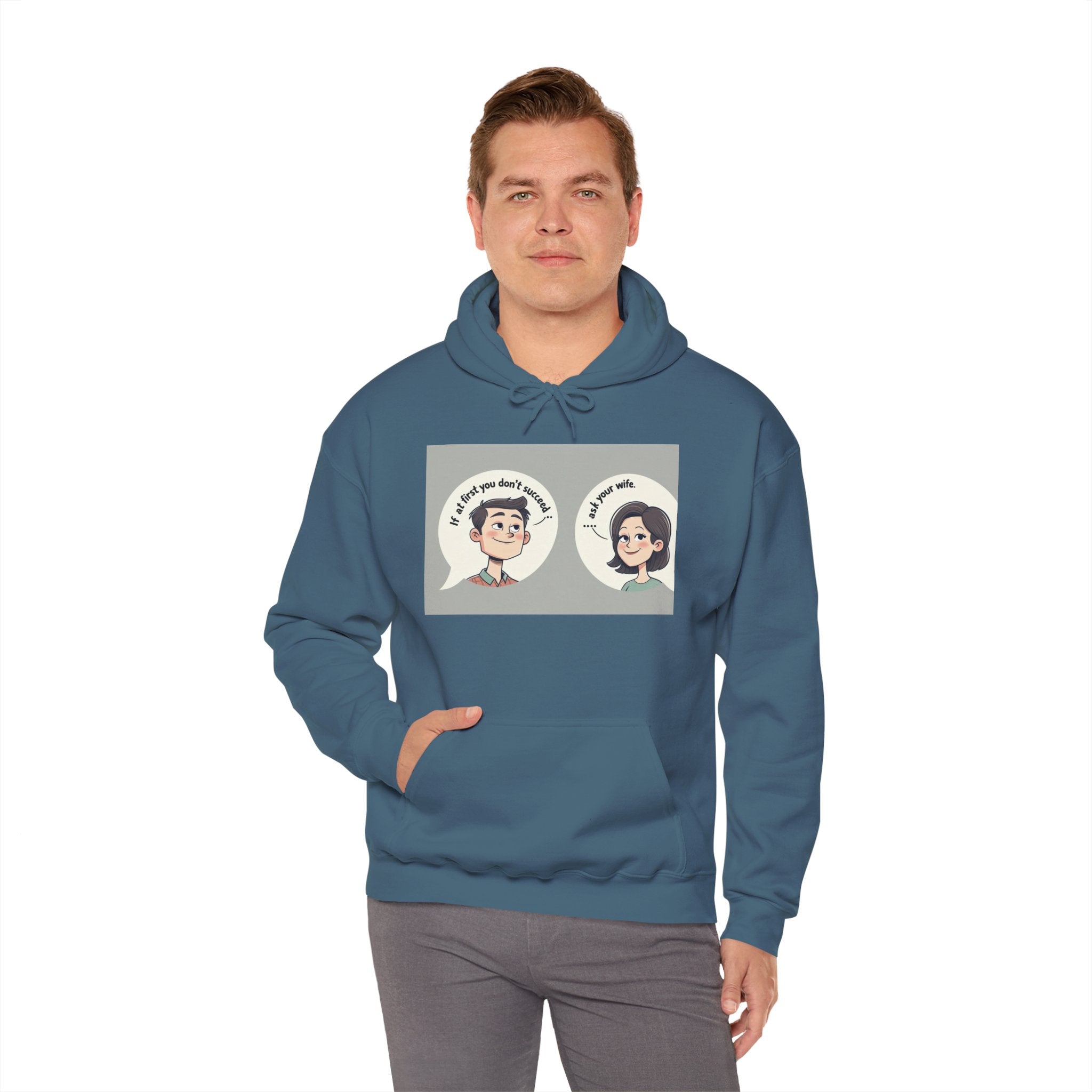 Whimsical Conversation Hoodie - Fun Sweatshirt for Friends, Cozy Gift, Casual Wear, Graphic Pullover, Unisex Apparel
