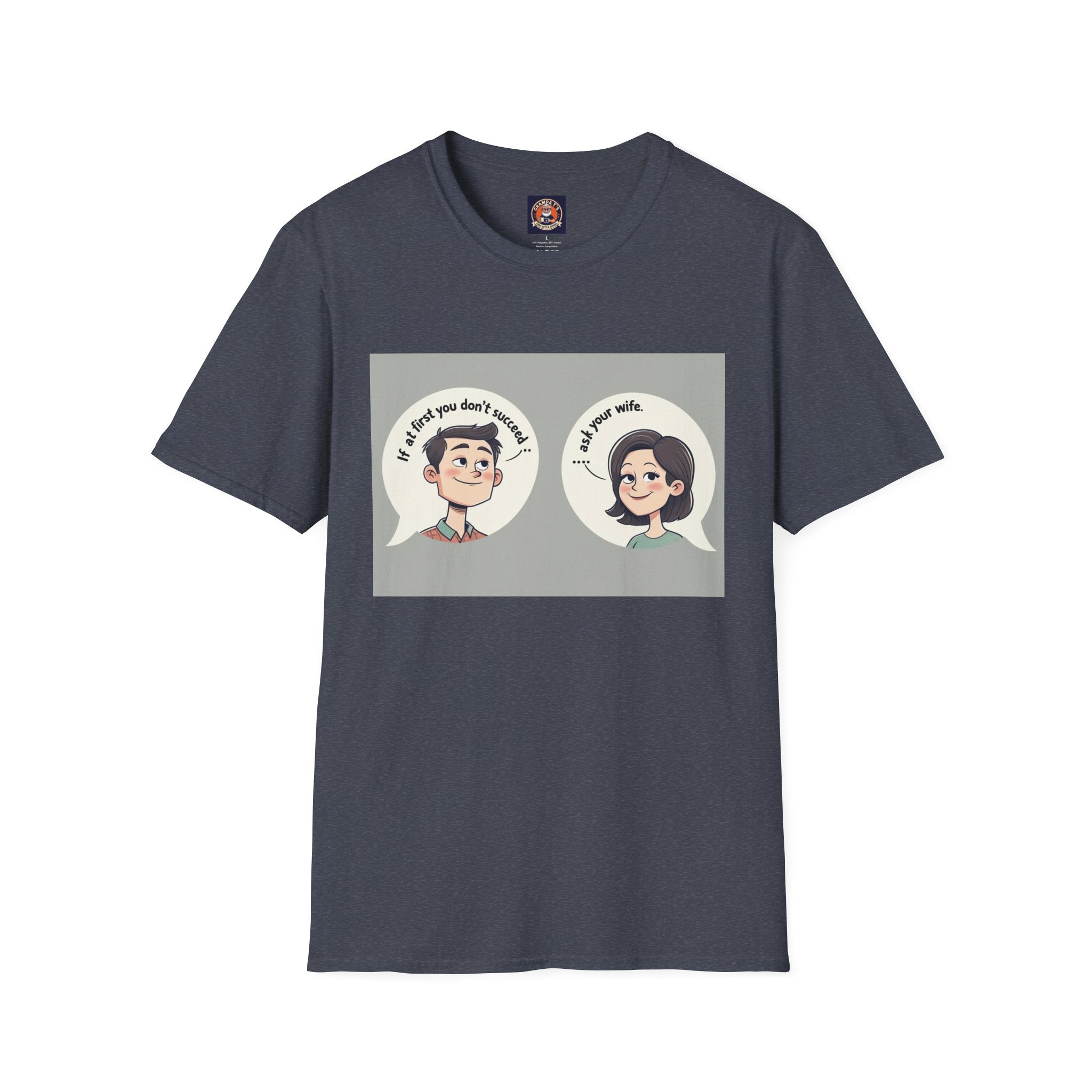 Playful Conversation T-Shirt, Funny Graphic Tee, Unisex Humor Shirt, Casual Wear, Gift for Friends, Quirky Outfit