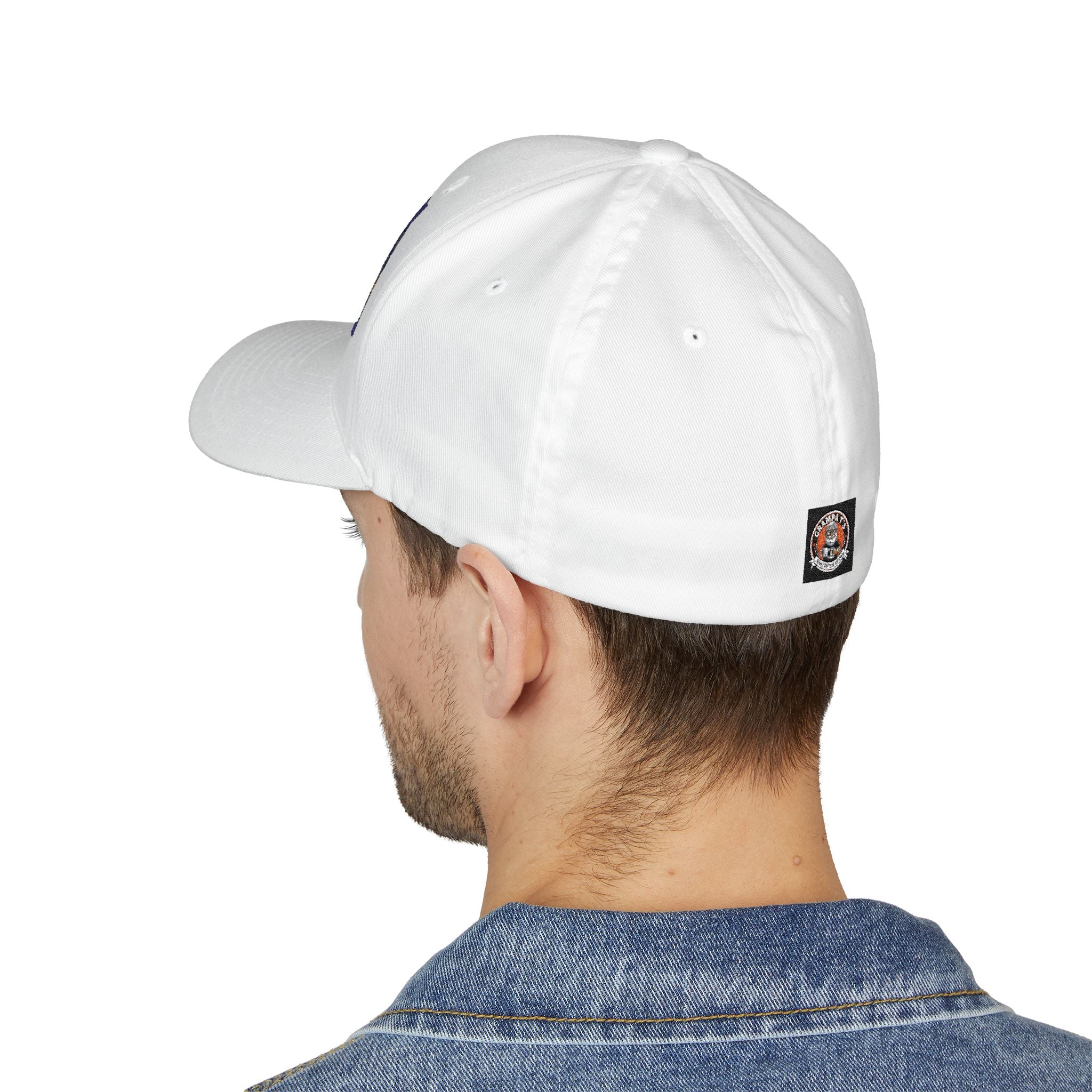 Embroidered Closed-Back Structured Cap - Trendy Apparel for Everyday Wear, Gifts for Him, Casual Style, Summer Accessory, Unique Design