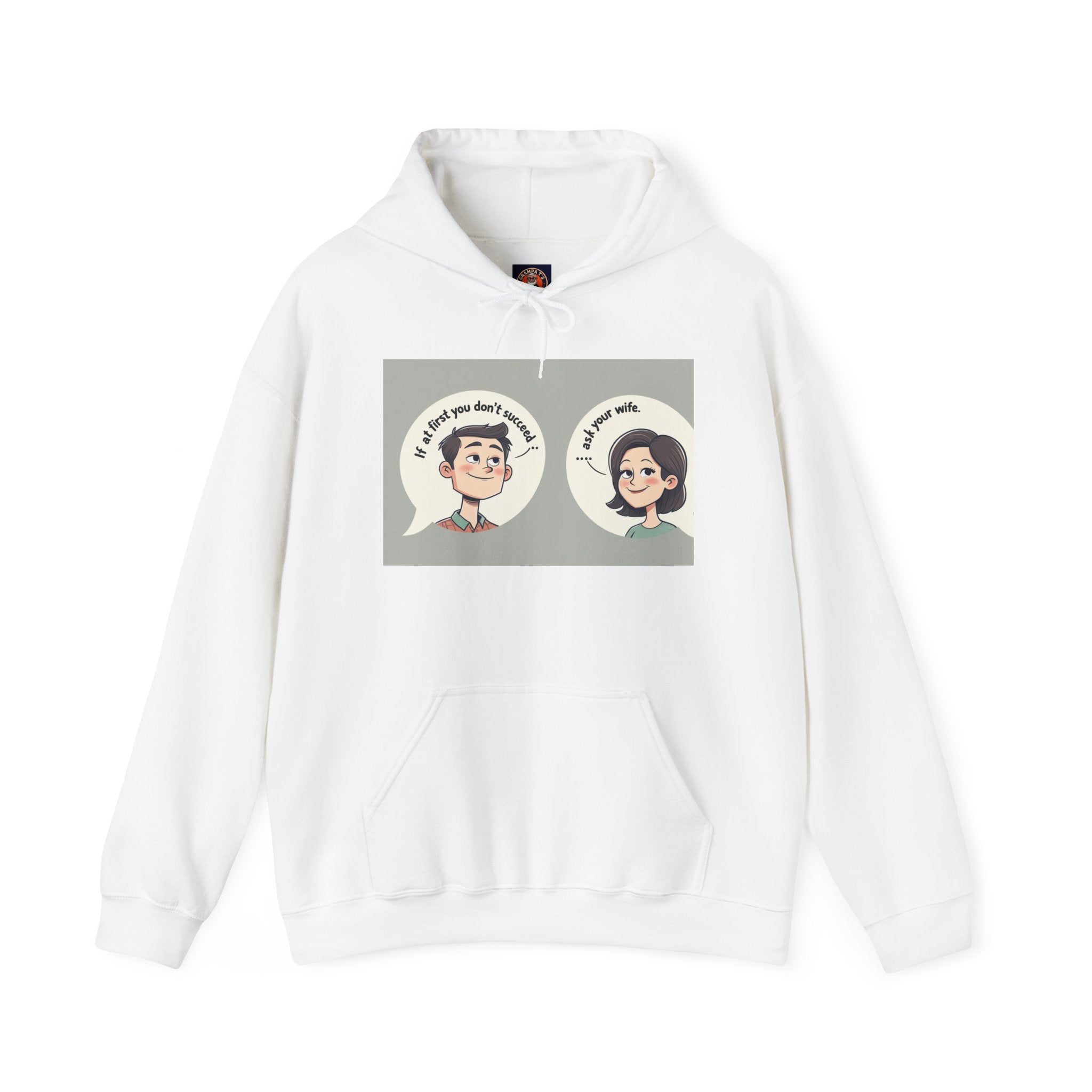 Whimsical Conversation Hoodie - Fun Sweatshirt for Friends, Cozy Gift, Casual Wear, Graphic Pullover, Unisex Apparel