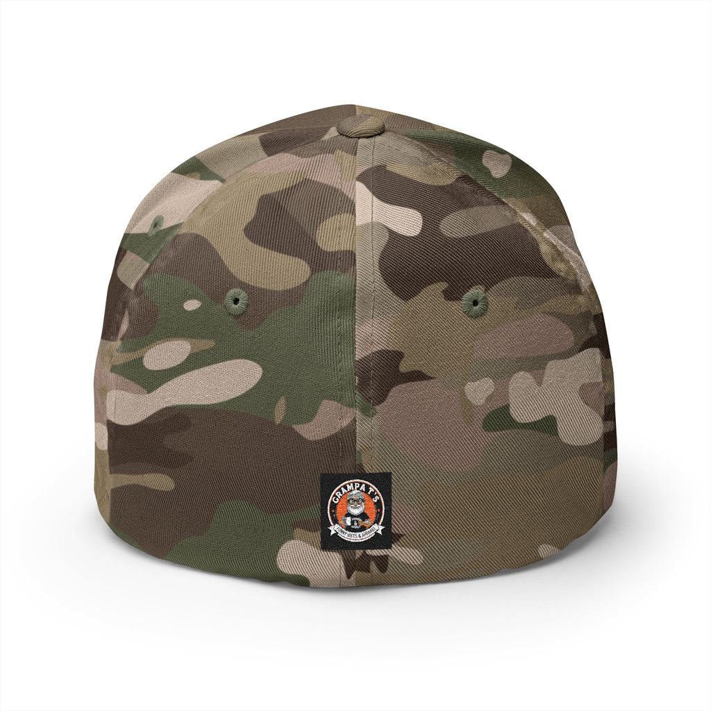 Embroidered Closed-Back Structured Cap - Trendy Apparel for Everyday Wear, Gifts for Him, Casual Style, Summer Accessory, Unique Design