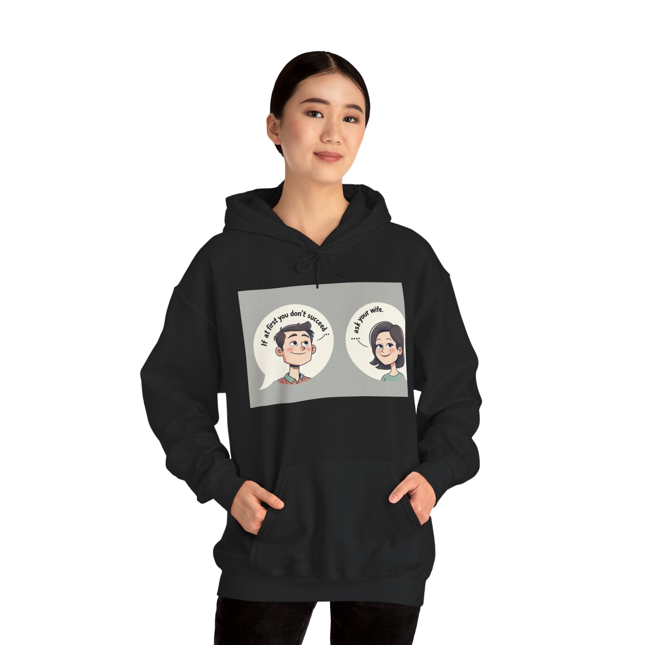 Whimsical Conversation Hoodie - Fun Sweatshirt for Friends, Cozy Gift, Casual Wear, Graphic Pullover, Unisex Apparel
