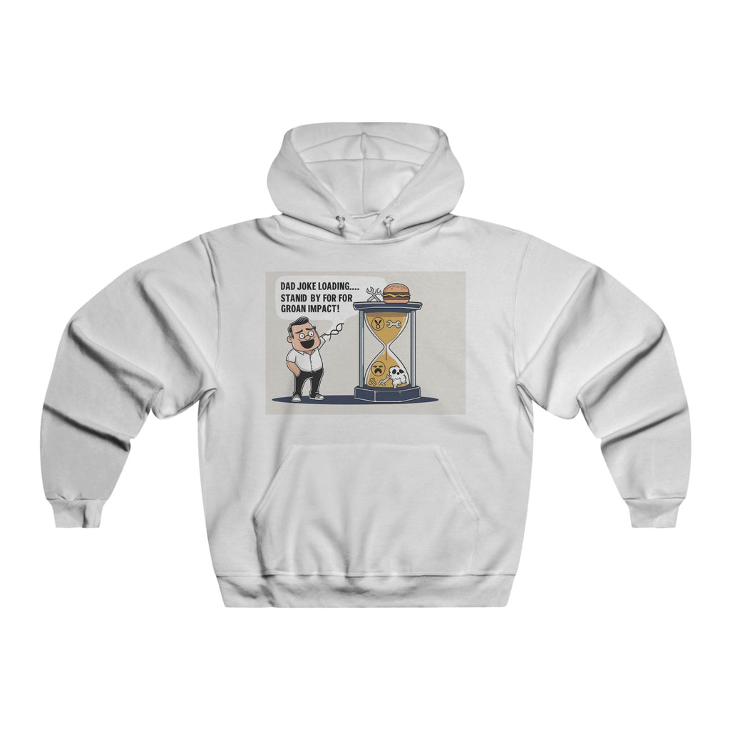 Funny Men's Hoodie with Humorous Design, Gift for Him, Casual Wear, Comfy Sweatshirt, Unique Graphic Apparel