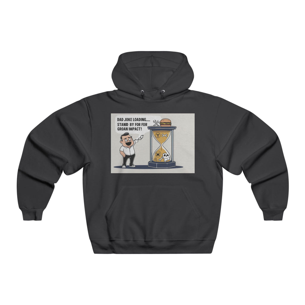 Funny Men's Hoodie with Humorous Design, Gift for Him, Casual Wear, Comfy Sweatshirt, Unique Graphic Apparel