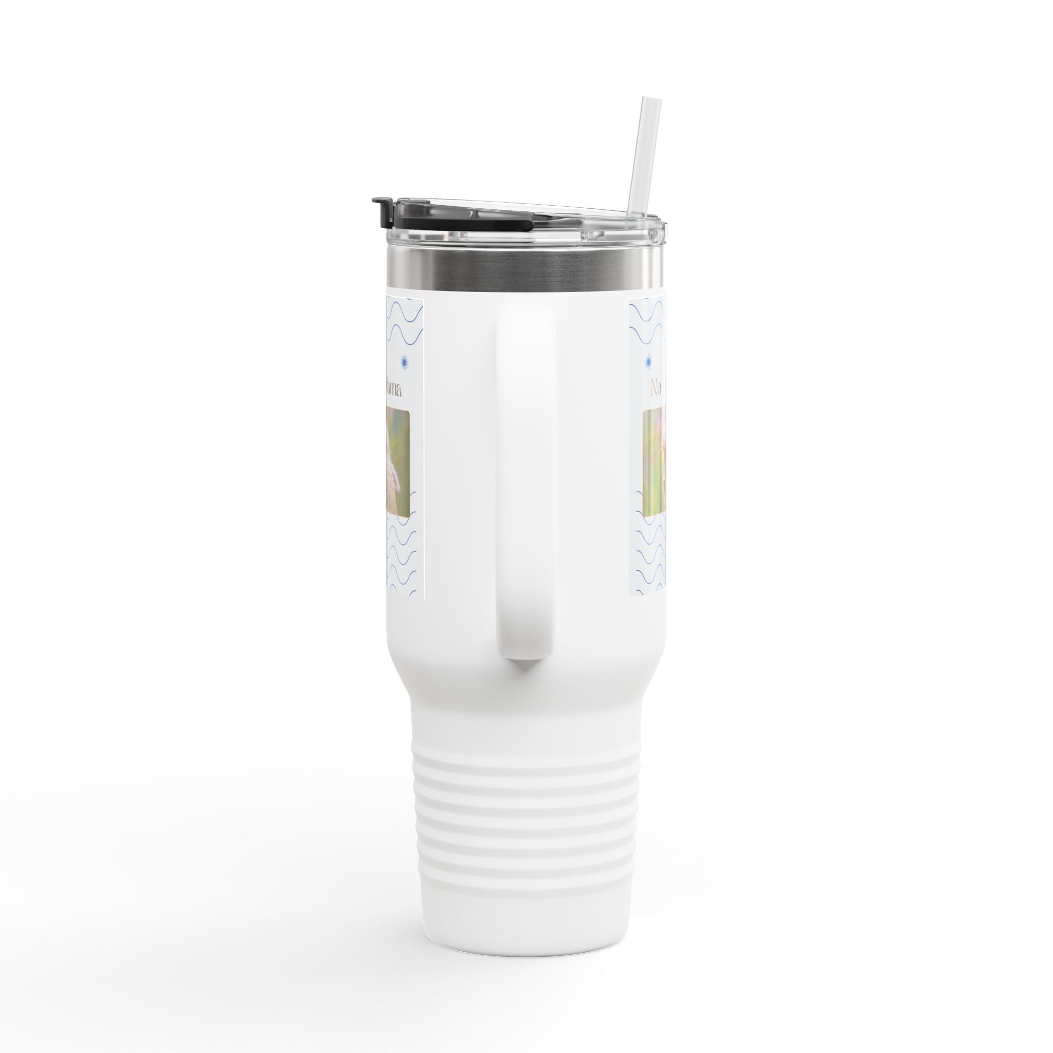 No Prob-Llama 40oz Travel Mug – Funny Llama Coffee Tumbler for Adults | Insulated, Spill-Proof, Adventure-Ready Hydration Gift