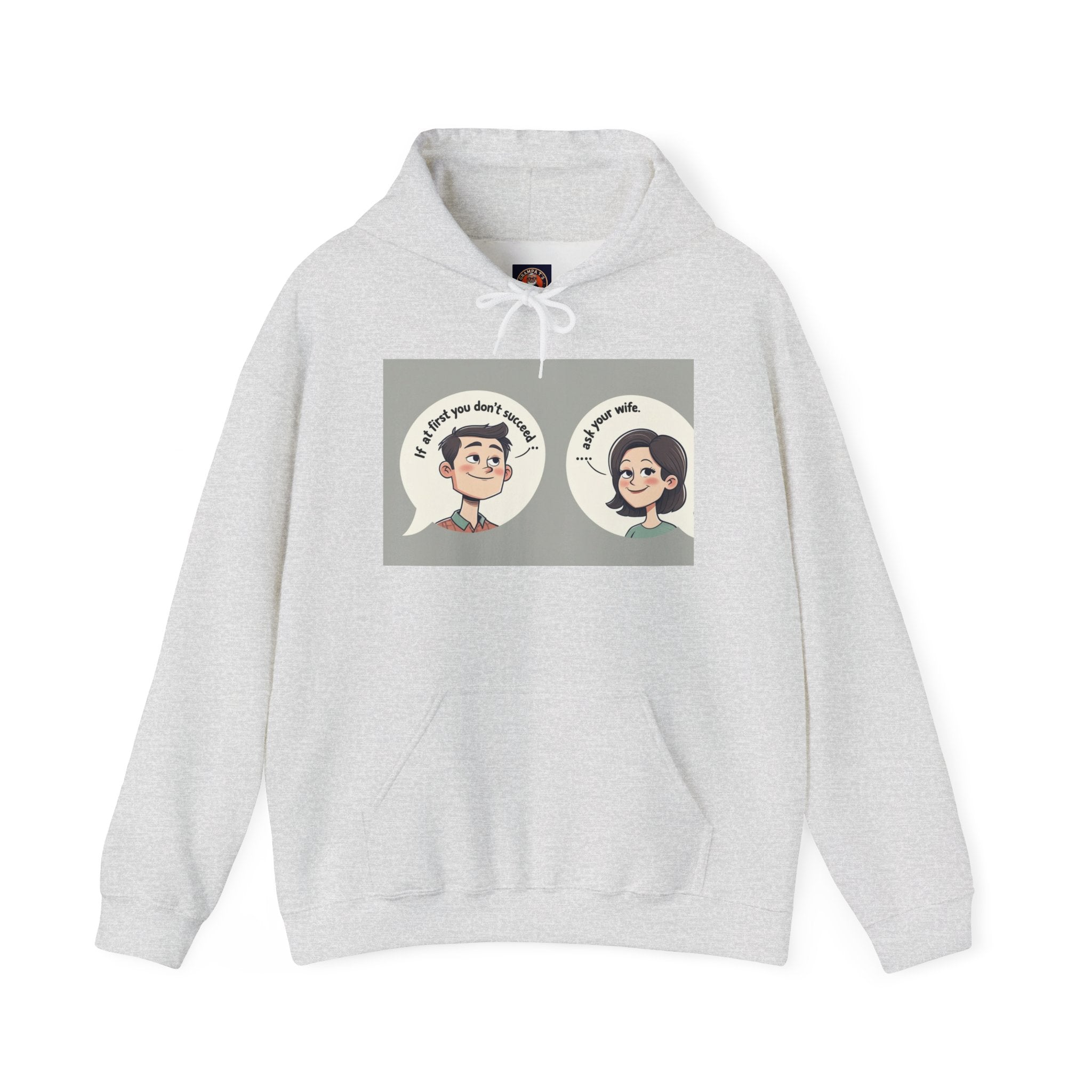 Whimsical Conversation Hoodie - Fun Sweatshirt for Friends, Cozy Gift, Casual Wear, Graphic Pullover, Unisex Apparel
