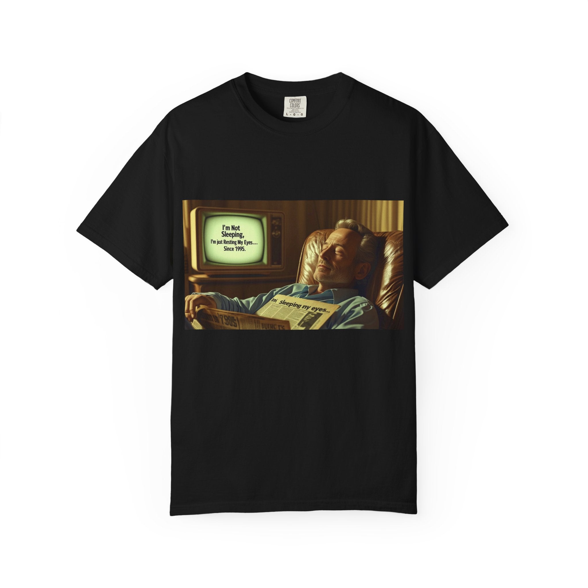 Vintage Humor Graphic Tee, Perfect for Relaxing, Gift for Couch Potatoes, Fun Statement T-Shirt, Father's Day, Casual Wear