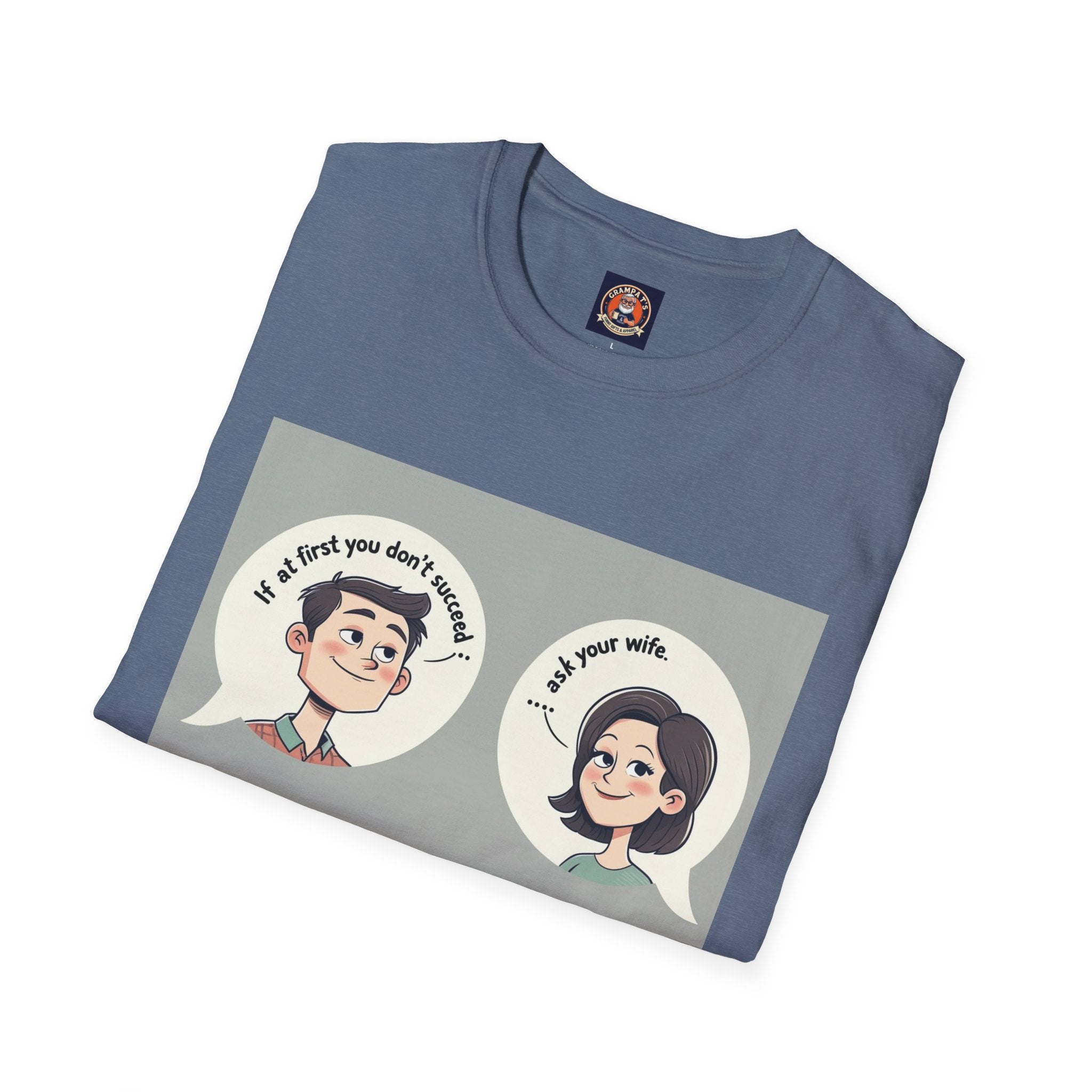 Playful Conversation T-Shirt, Funny Graphic Tee, Unisex Humor Shirt, Casual Wear, Gift for Friends, Quirky Outfit