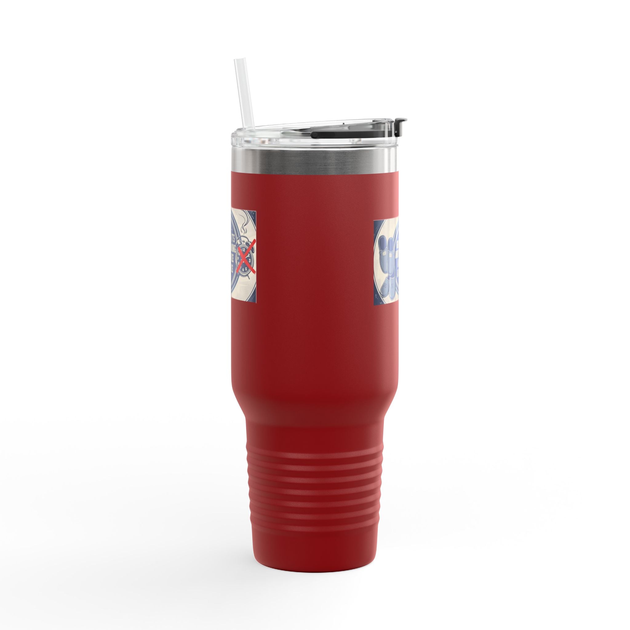 Grampa T's Anti-Morning Funny Custom Insulated Travel Mug, 40oz – Perfect for Coffee Lovers, On-the-Go Drinkware, Gifts for Him/Her, Unique Travel Accessories, [...]