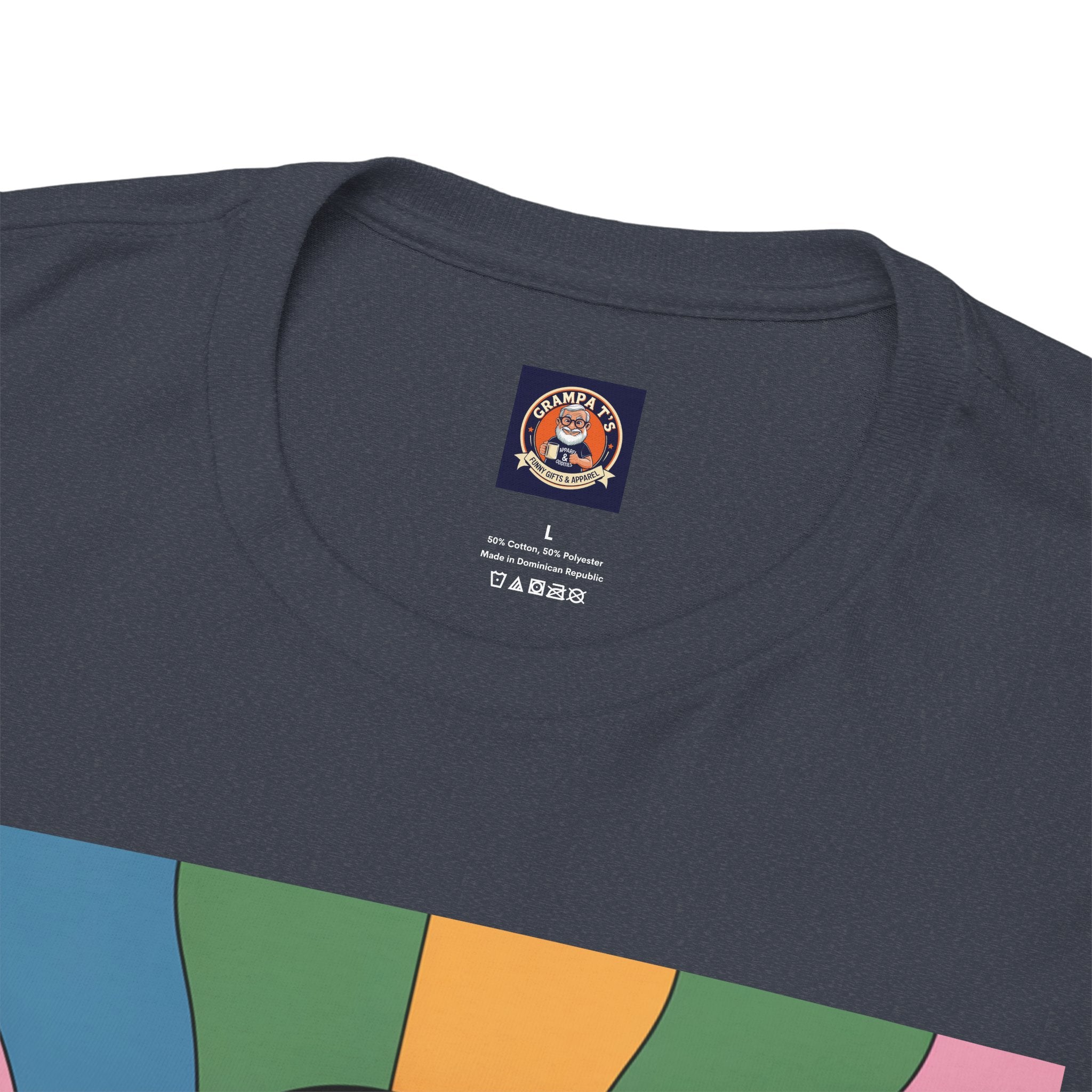 Fun Hippy Mushroom Cheerful Graphic Tee, Positive Vibes T-Shirt for Everyday Wear, Gift for Nature Lovers, Trendy Casual Wear, Eco-Friendly Fashion