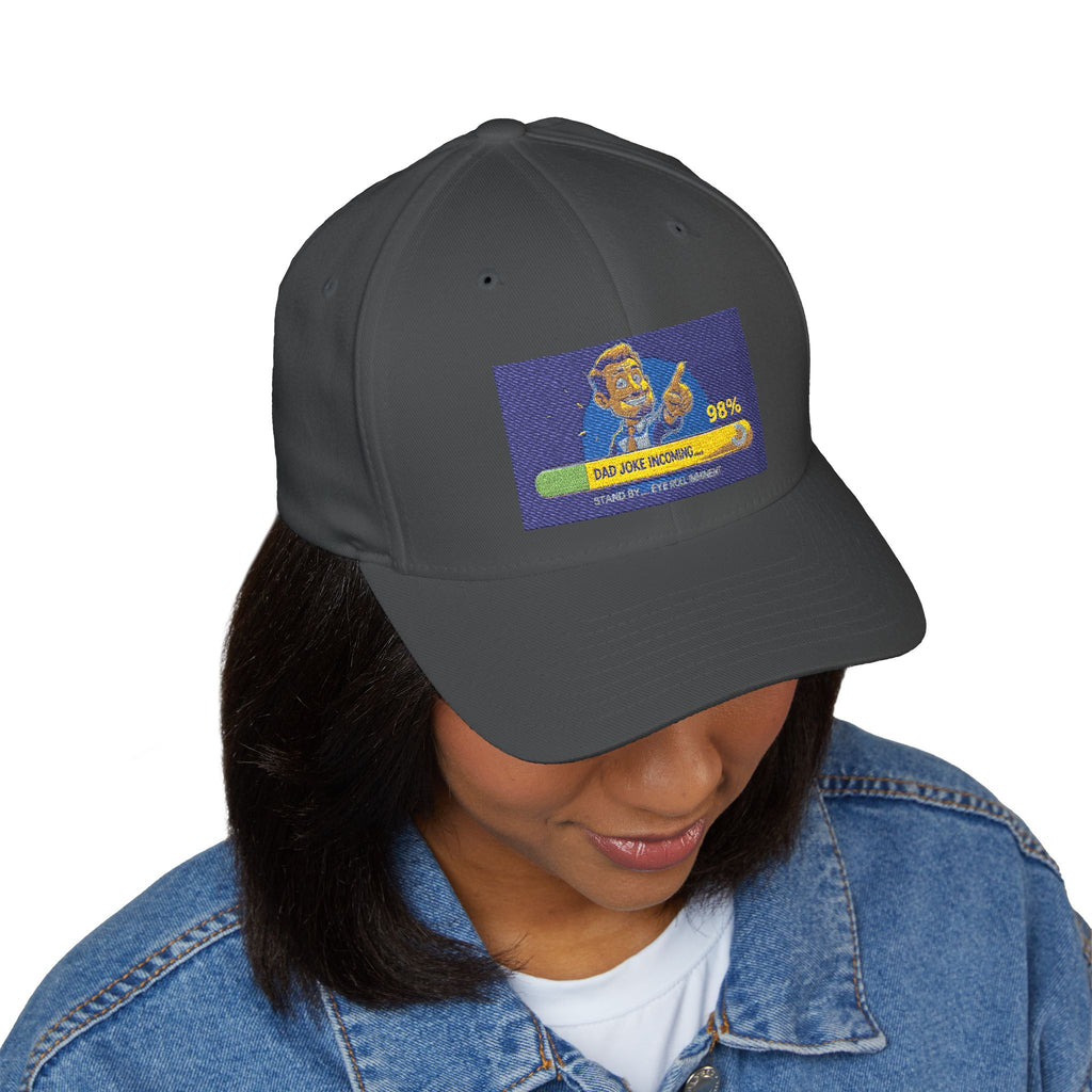 Embroidered Closed-Back Structured Cap - Trendy Apparel for Everyday Wear, Gifts for Him, Casual Style, Summer Accessory, Unique Design