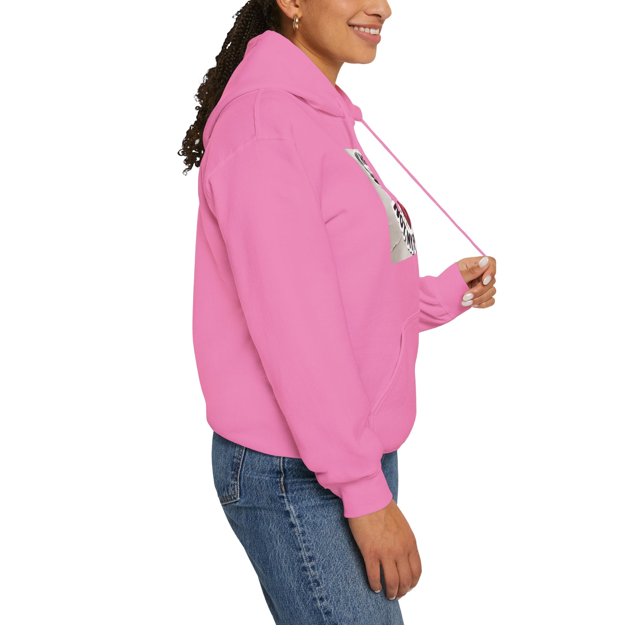 Heartbreak Humor Hoodie, Unisex Hooded Sweatshirt, Funny Gift, Self-Care Apparel, Valentine's Day, Casual Wear, Trendy Fashion