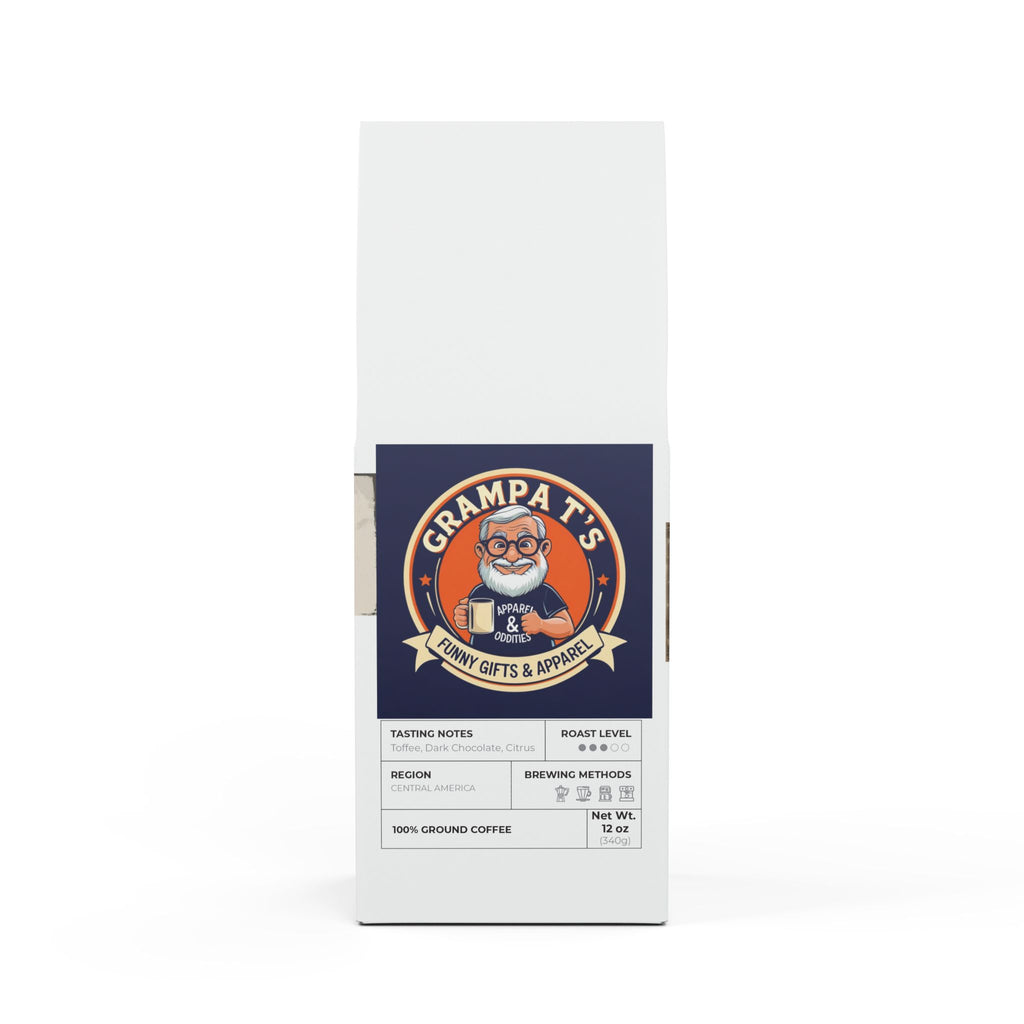 ☕ Grampa T’s “Don’t Talk to Me 'Til Thursday” Rock Creek Blend – Medium Roast for Morning Haters ☕