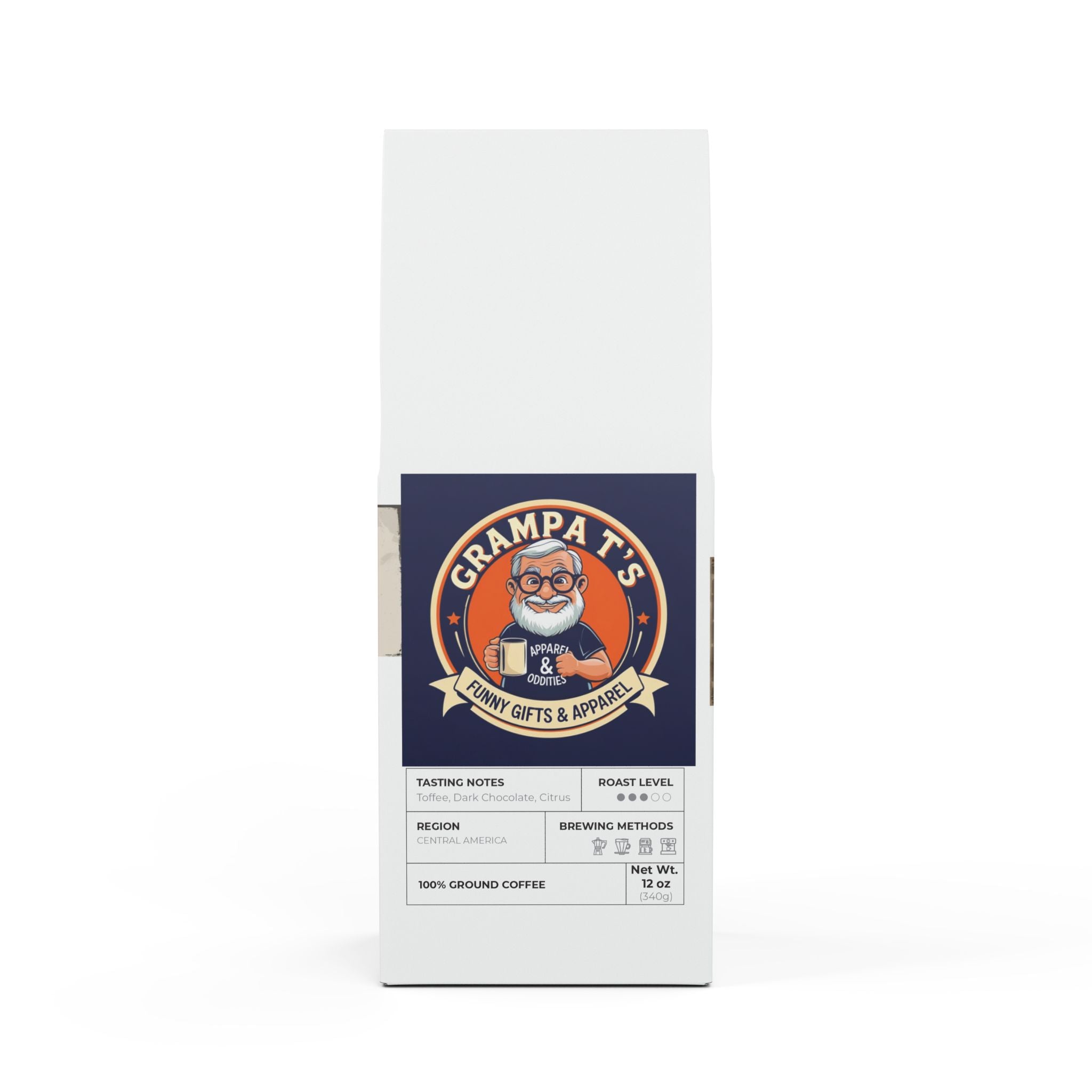 ☕ Grampa T’s “Don’t Talk to Me 'Til Thursday” Rock Creek Blend – Medium Roast for Morning Haters ☕