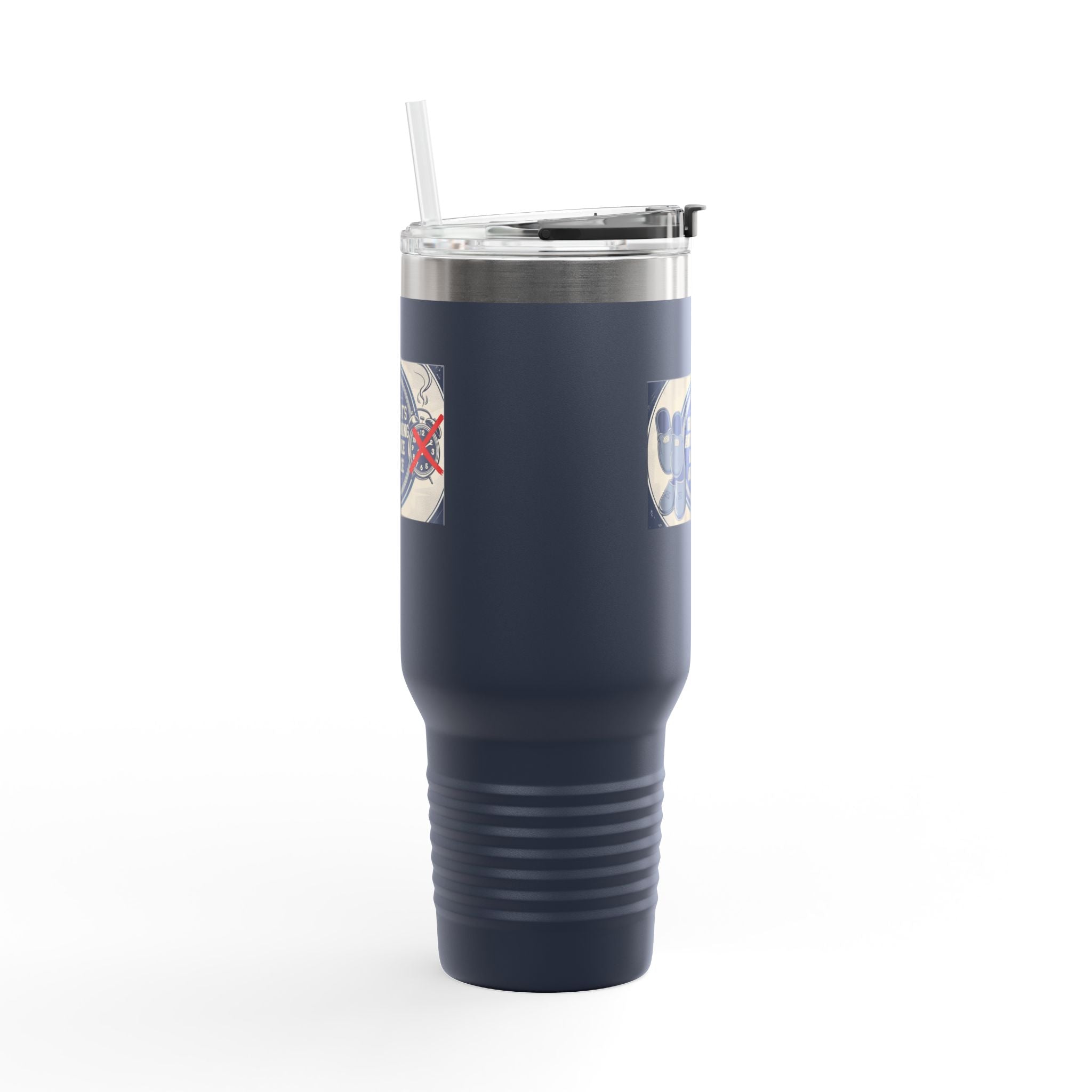 Grampa T's Anti-Morning Funny Custom Insulated Travel Mug, 40oz – Perfect for Coffee Lovers, On-the-Go Drinkware, Gifts for Him/Her, Unique Travel Accessories, [...]