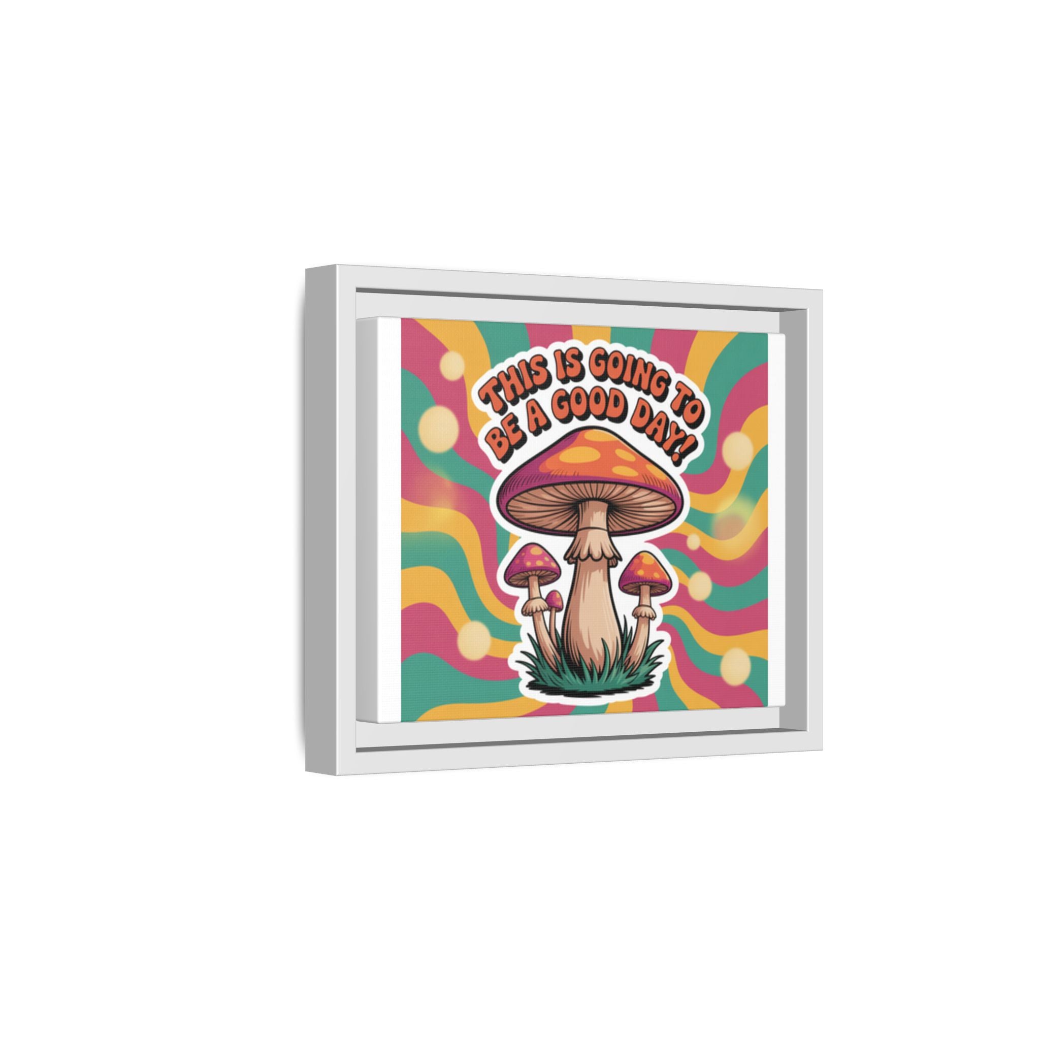 Colorful Framed Canvas Art - "This Is Going To Be A Good Day!" - Positive Vibe Decor, Wall Art for Home, Gift for Friends, Happy Day [...]