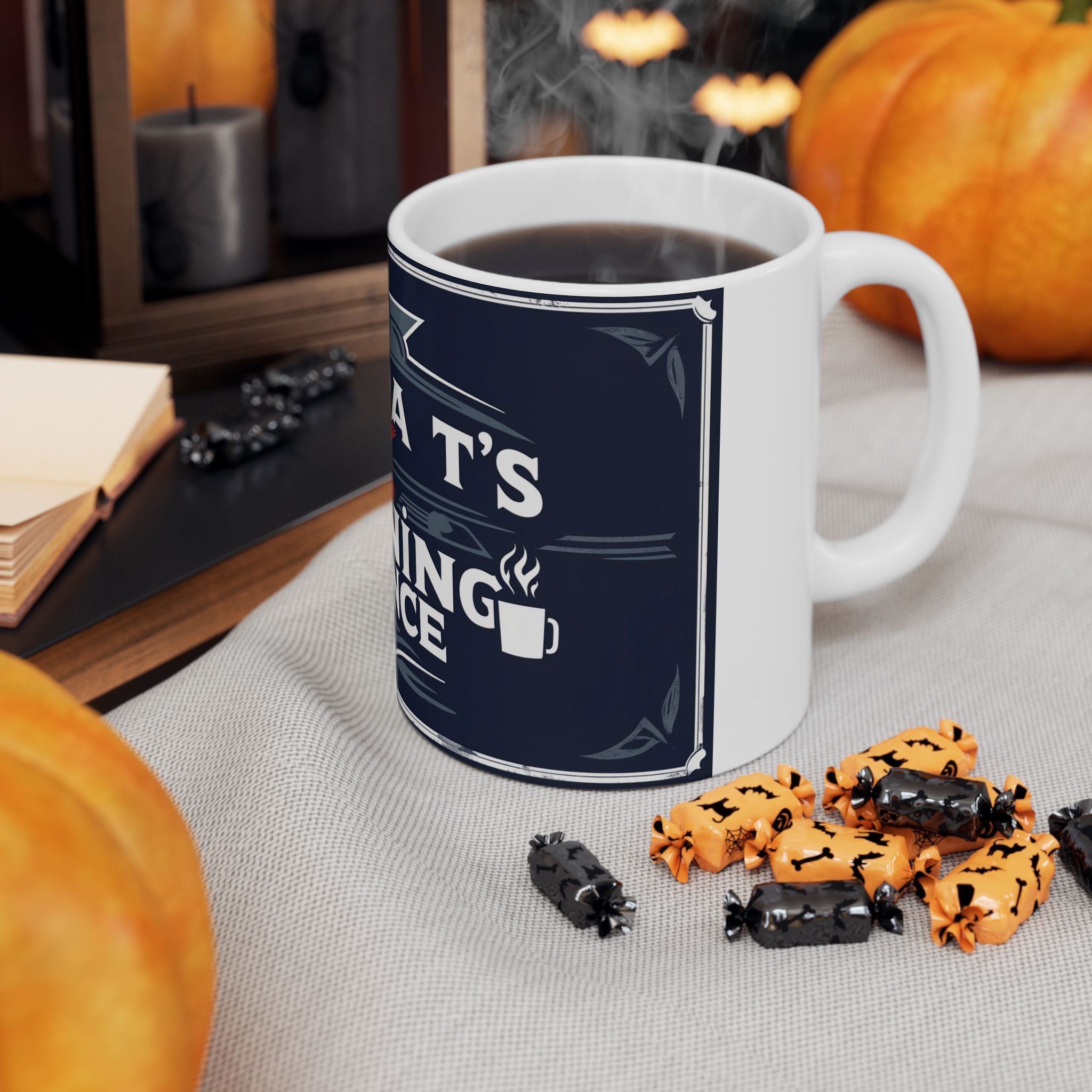 Grampa T's Anti-Morning Alliance Ceramic Mug - Fun Coffee Cup, Gift for Grampa, Coffee Lovers, Humor Mug, Kitchen Decor