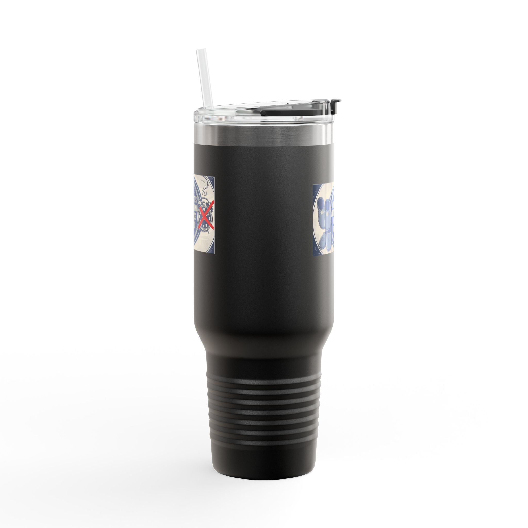 Grampa T's Anti-Morning Funny Custom Insulated Travel Mug, 40oz – Perfect for Coffee Lovers, On-the-Go Drinkware, Gifts for Him/Her, Unique Travel Accessories, [...]