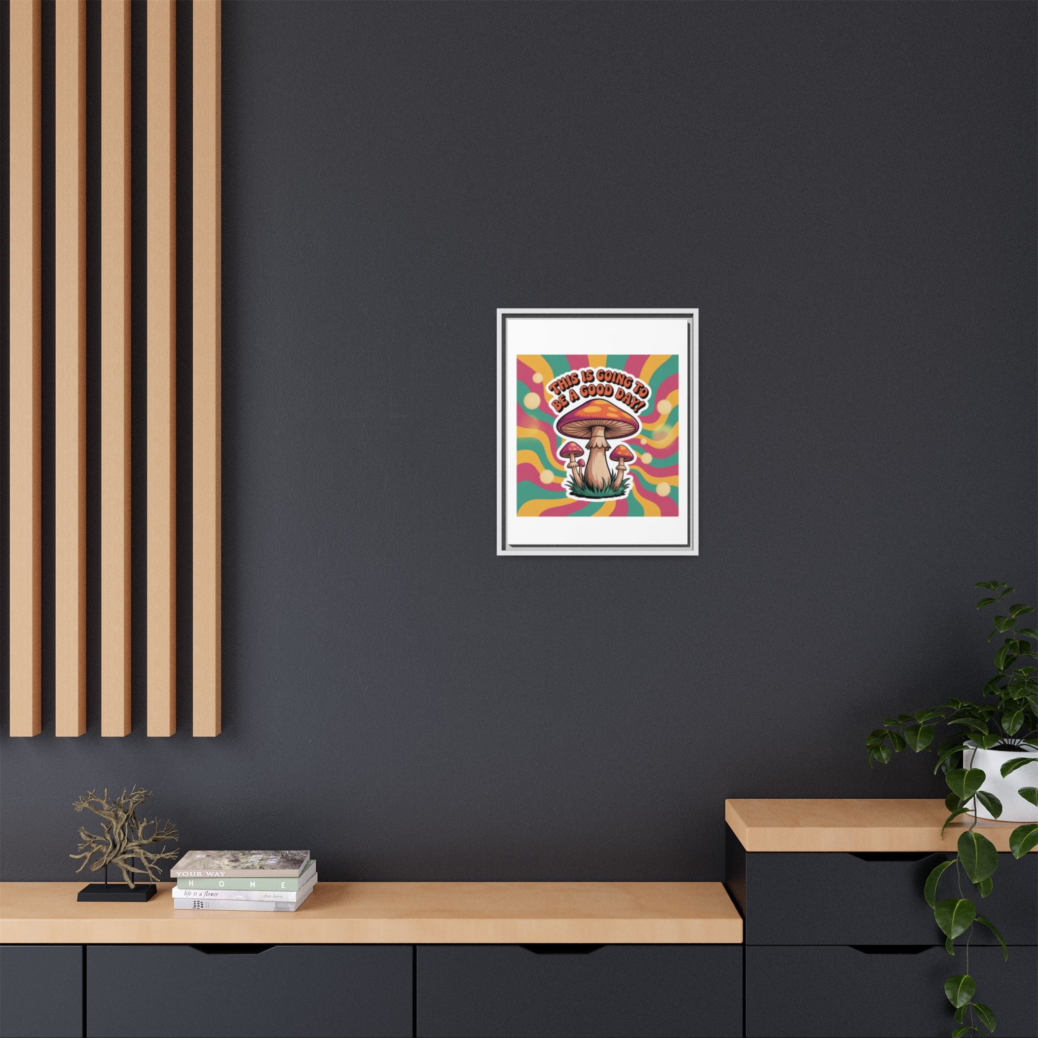 Colorful Framed Canvas Art - "This Is Going To Be A Good Day!" - Positive Vibe Decor, Wall Art for Home, Gift for Friends, Happy Day [...]