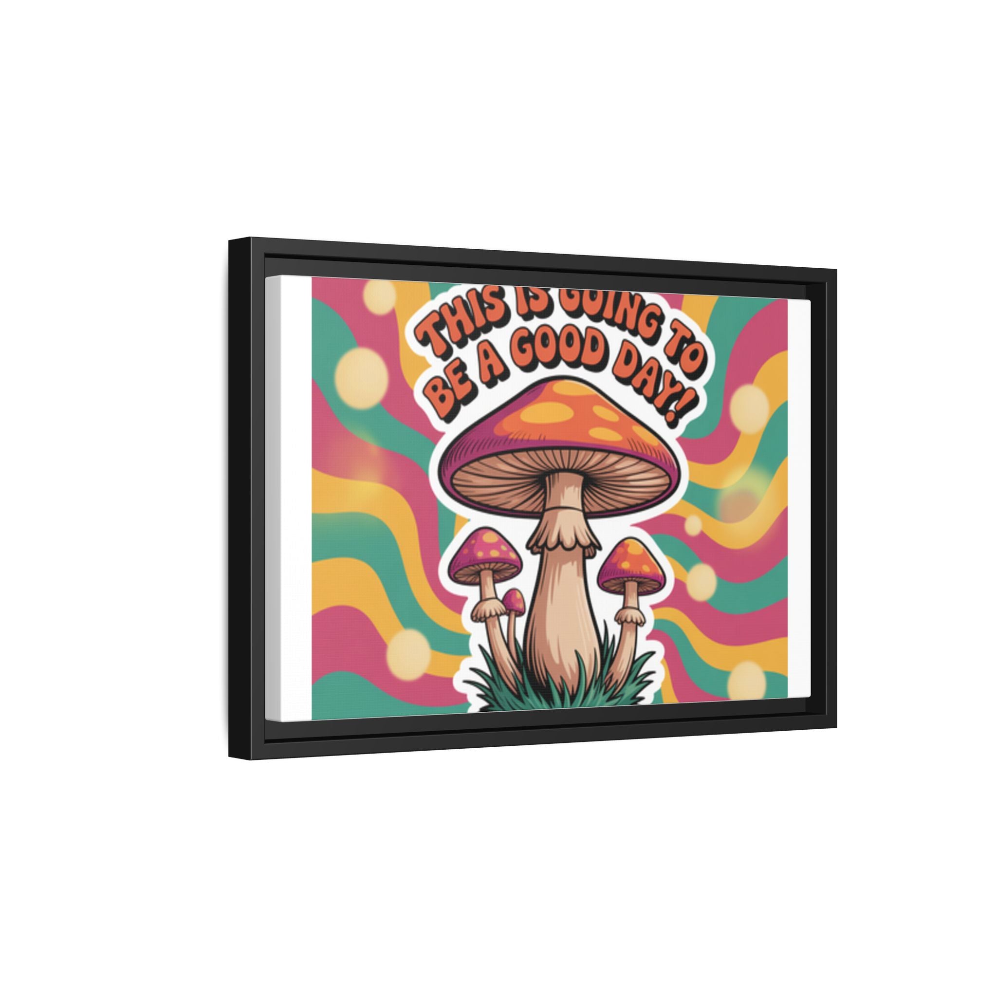 Colorful Framed Canvas Art - "This Is Going To Be A Good Day!" - Positive Vibe Decor, Wall Art for Home, Gift for Friends, Happy Day [...]